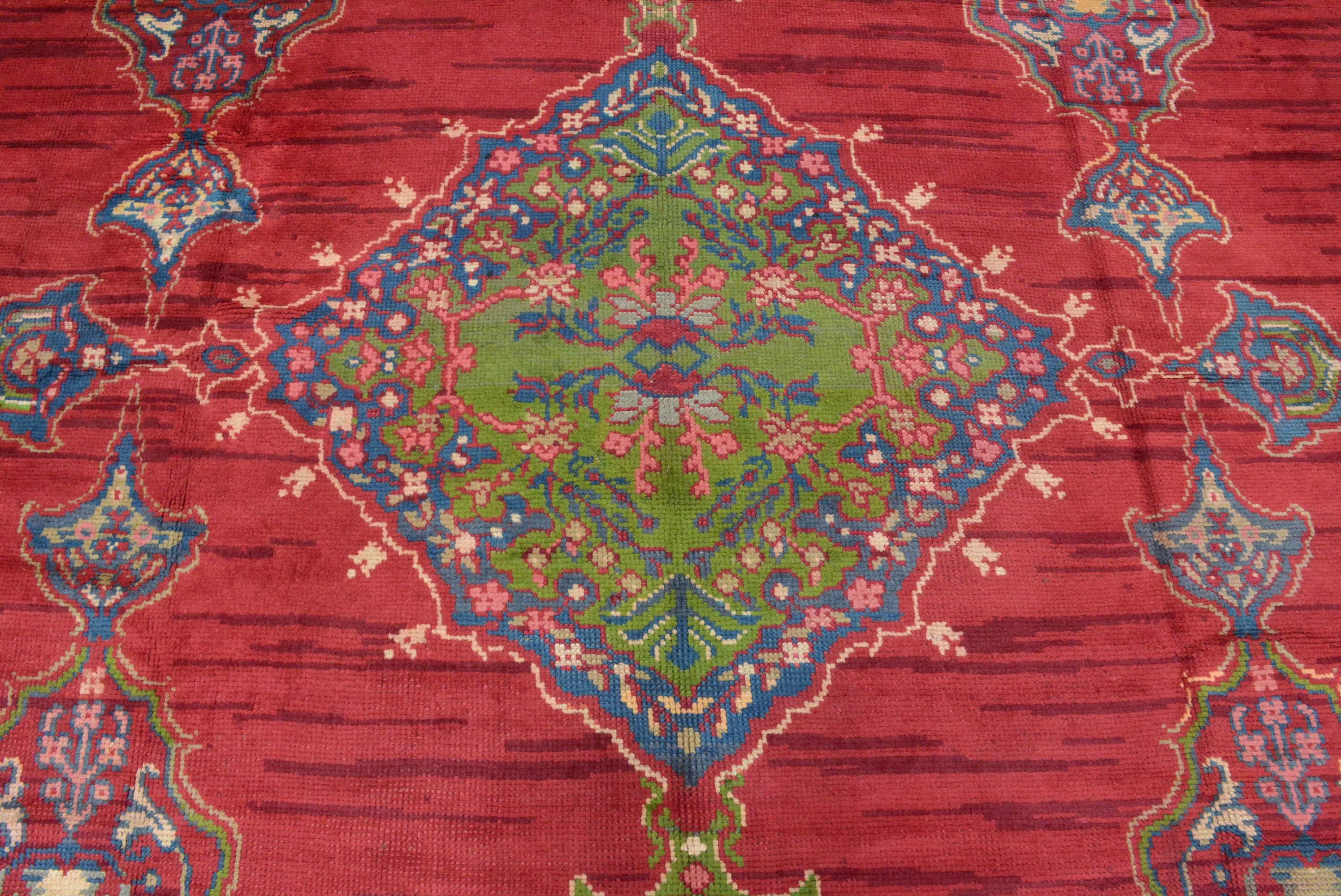 Antiker englischer Kunsthandwerksteppich aus dem frühen 20. (Arts and Crafts) im Angebot