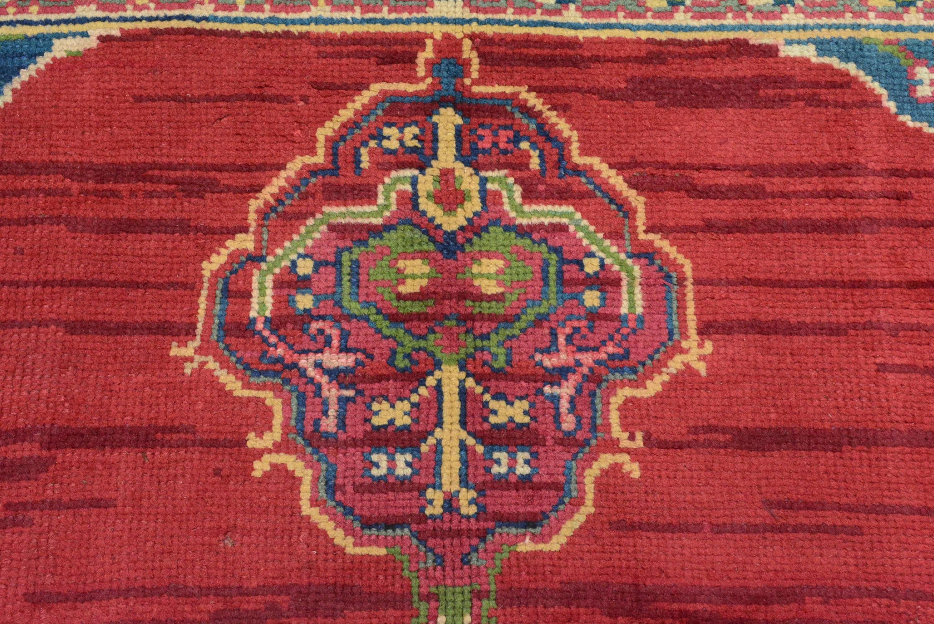 Antiker englischer Kunsthandwerksteppich aus dem frühen 20. (Englisch) im Angebot