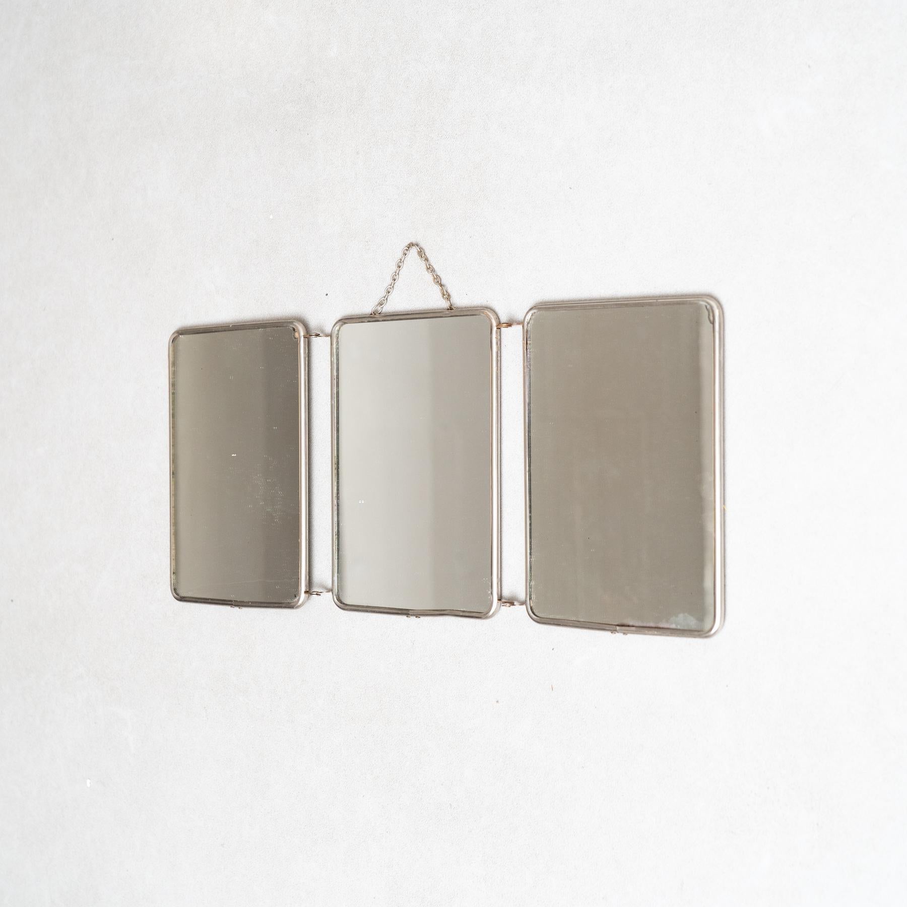Antique début du 20ème siècle Français Miroir, circa 1940 Bon état - En vente à Barcelona, ES