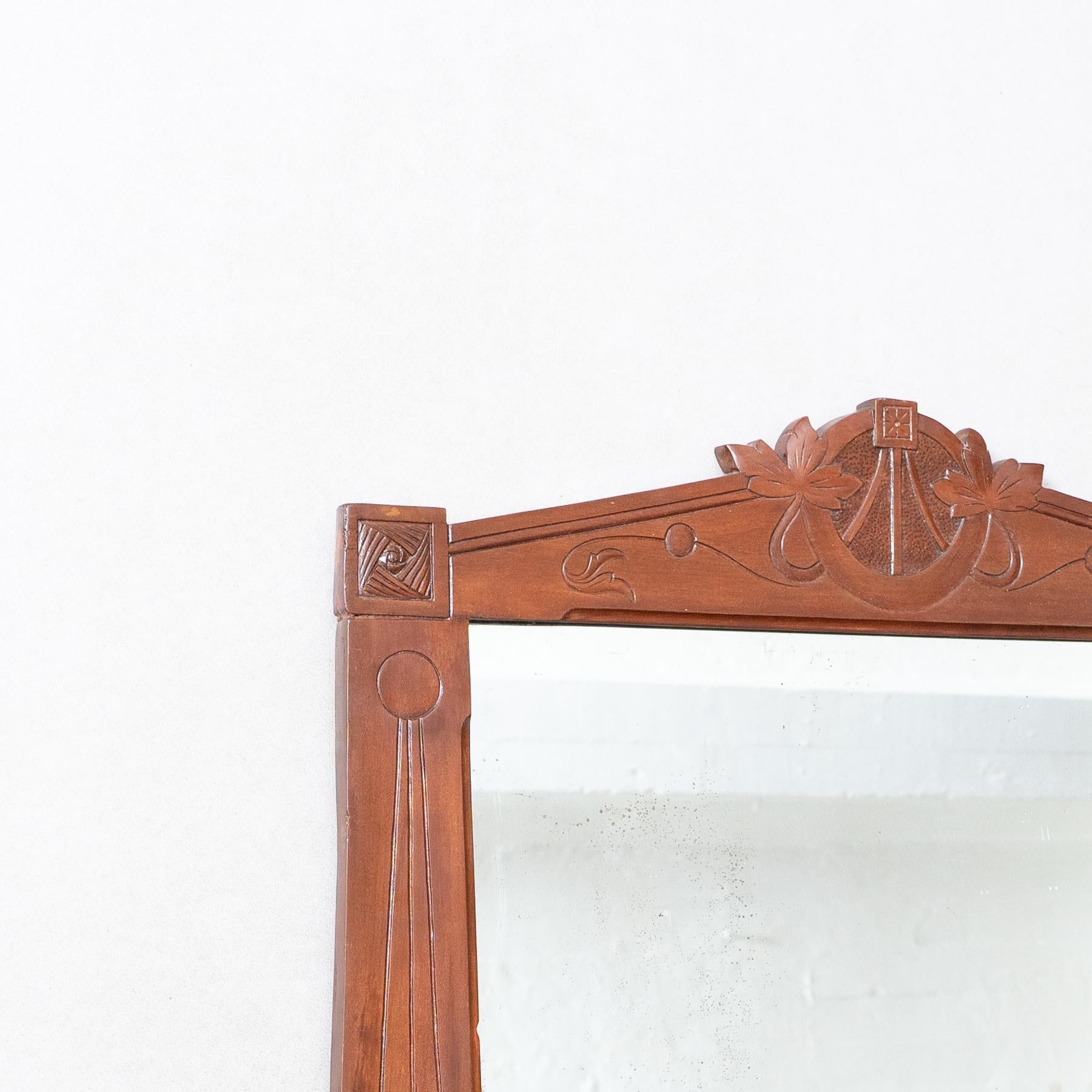 Milieu du XXe siècle Antique début du 20ème siècle Français Miroir, circa 1940 en vente