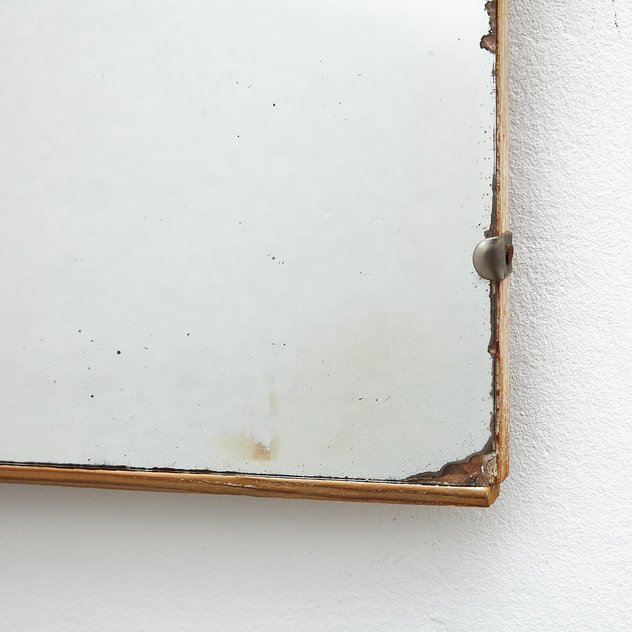 Antique Early 20th Century French Wall Mirror, circa 1940 2