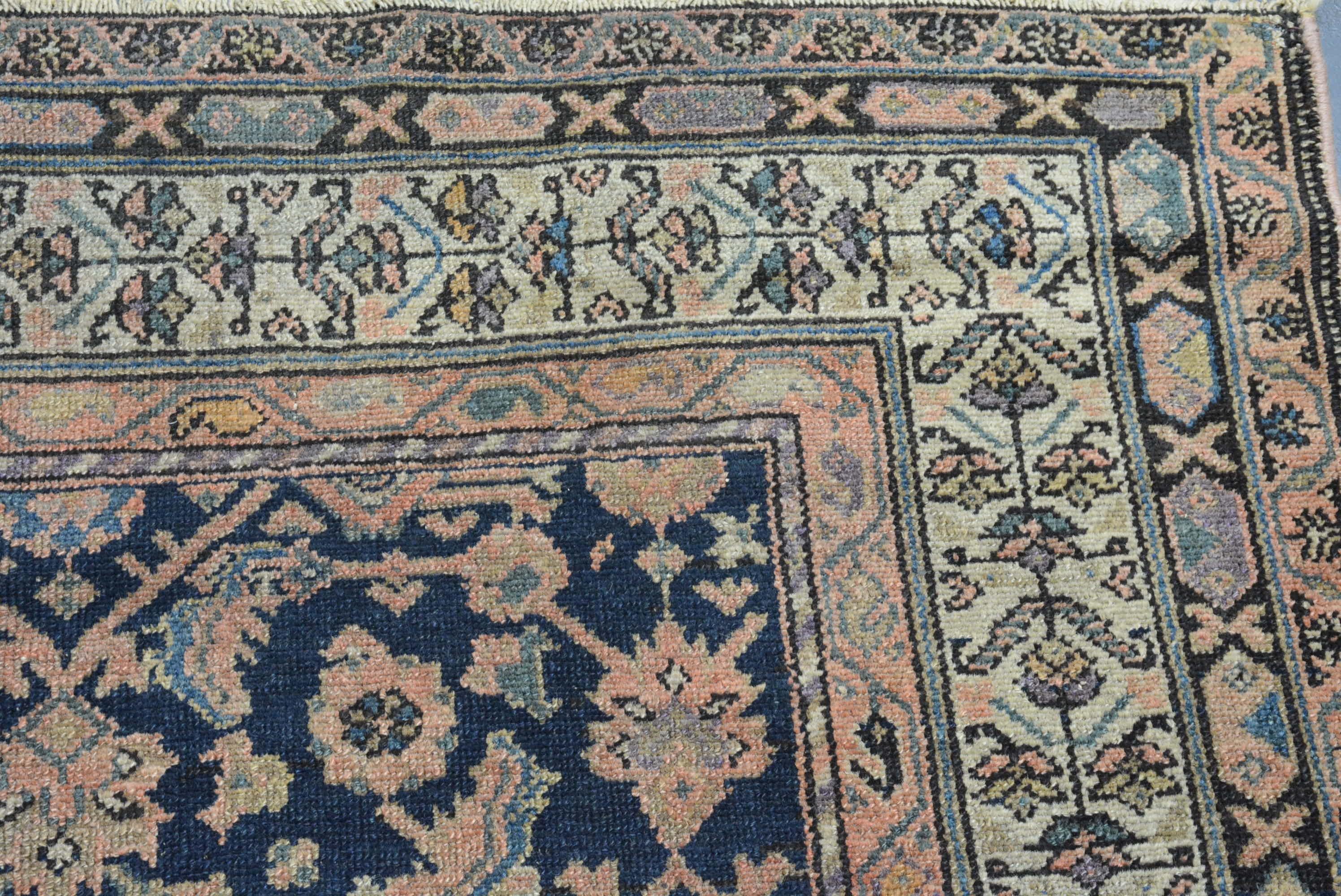 Tapis Hamadan ancien du début du 20e siècle Bon état - En vente à Closter, NJ