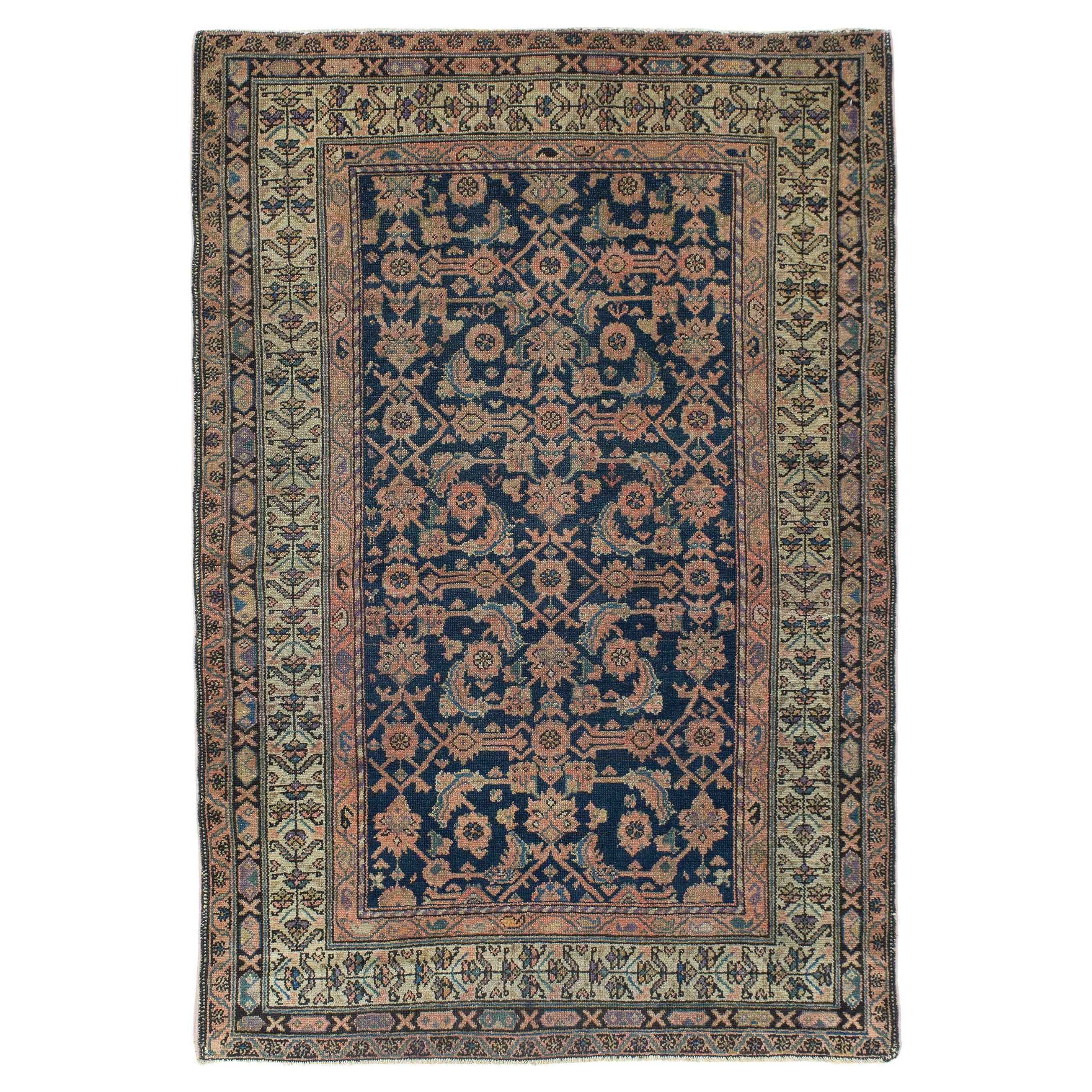 Antique Early 20th Century Hamadan Rug
