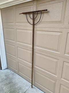 Antique Early 20th Century Hand Made Wooden Hay Rake