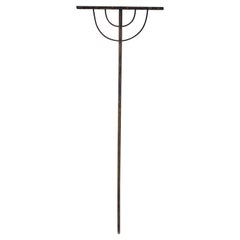 Antique Early 20th Century Hand Made Wooden Hay Rake