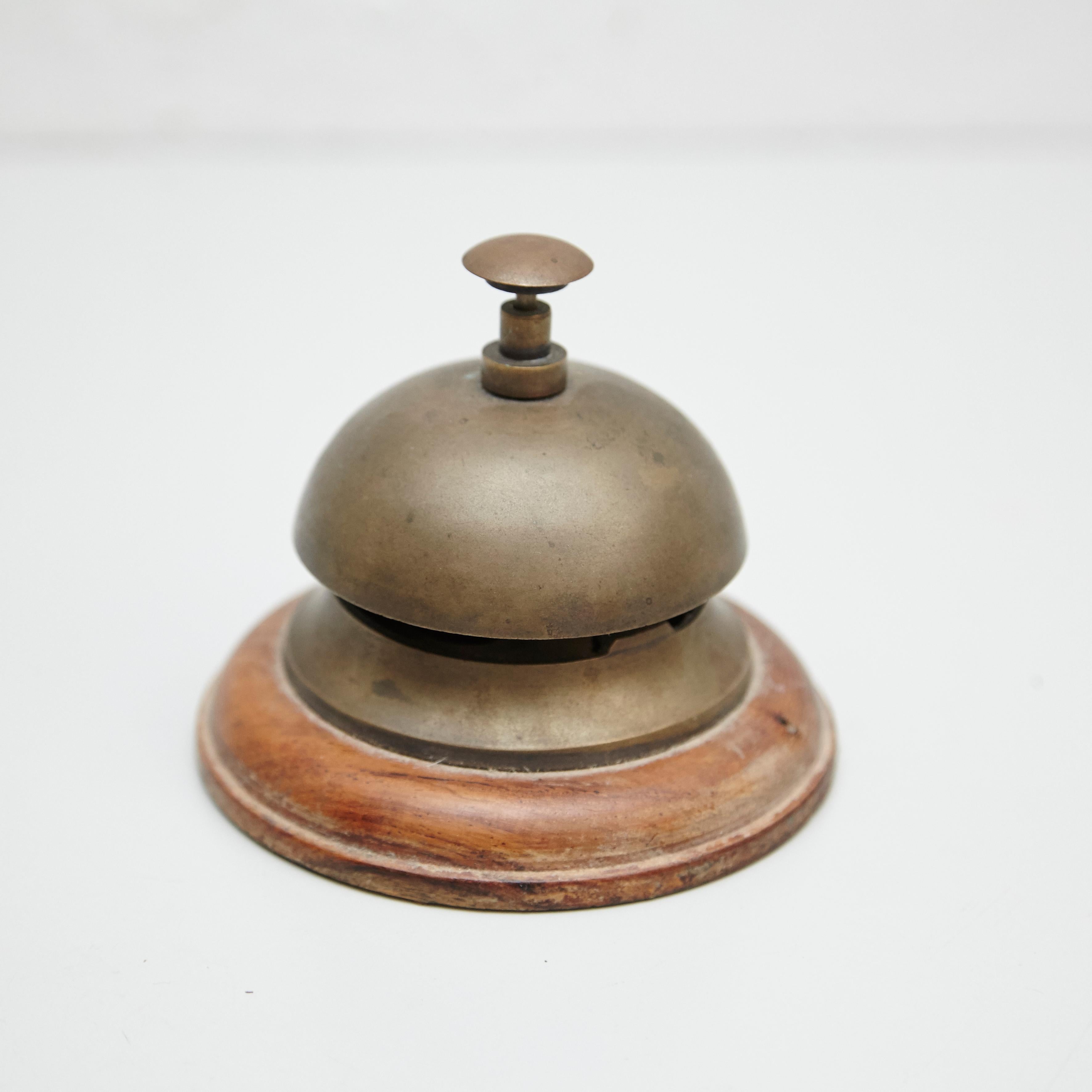 French Antique Early 20th Century Hotel Bell