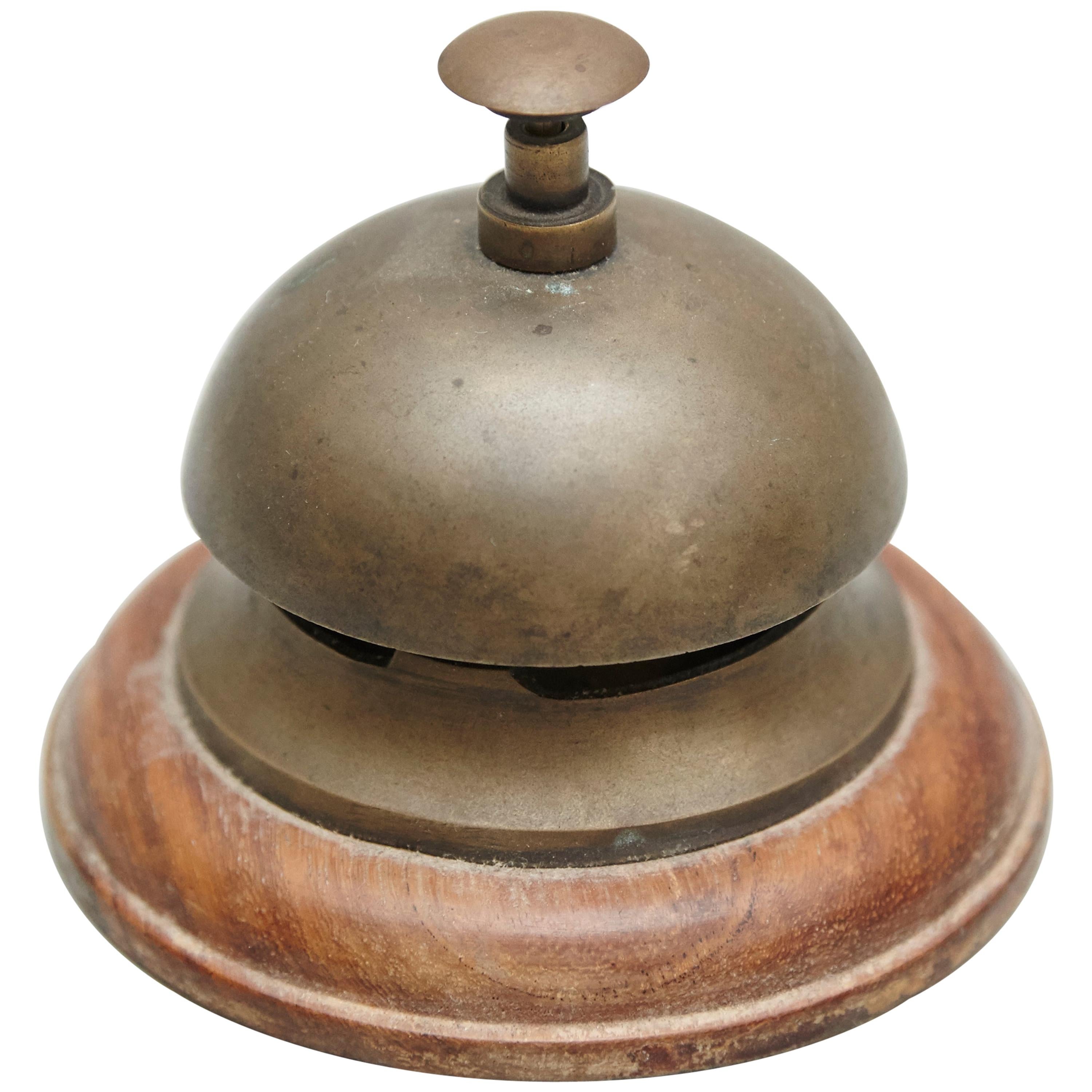 Antique Early 20th Century Hotel Bell