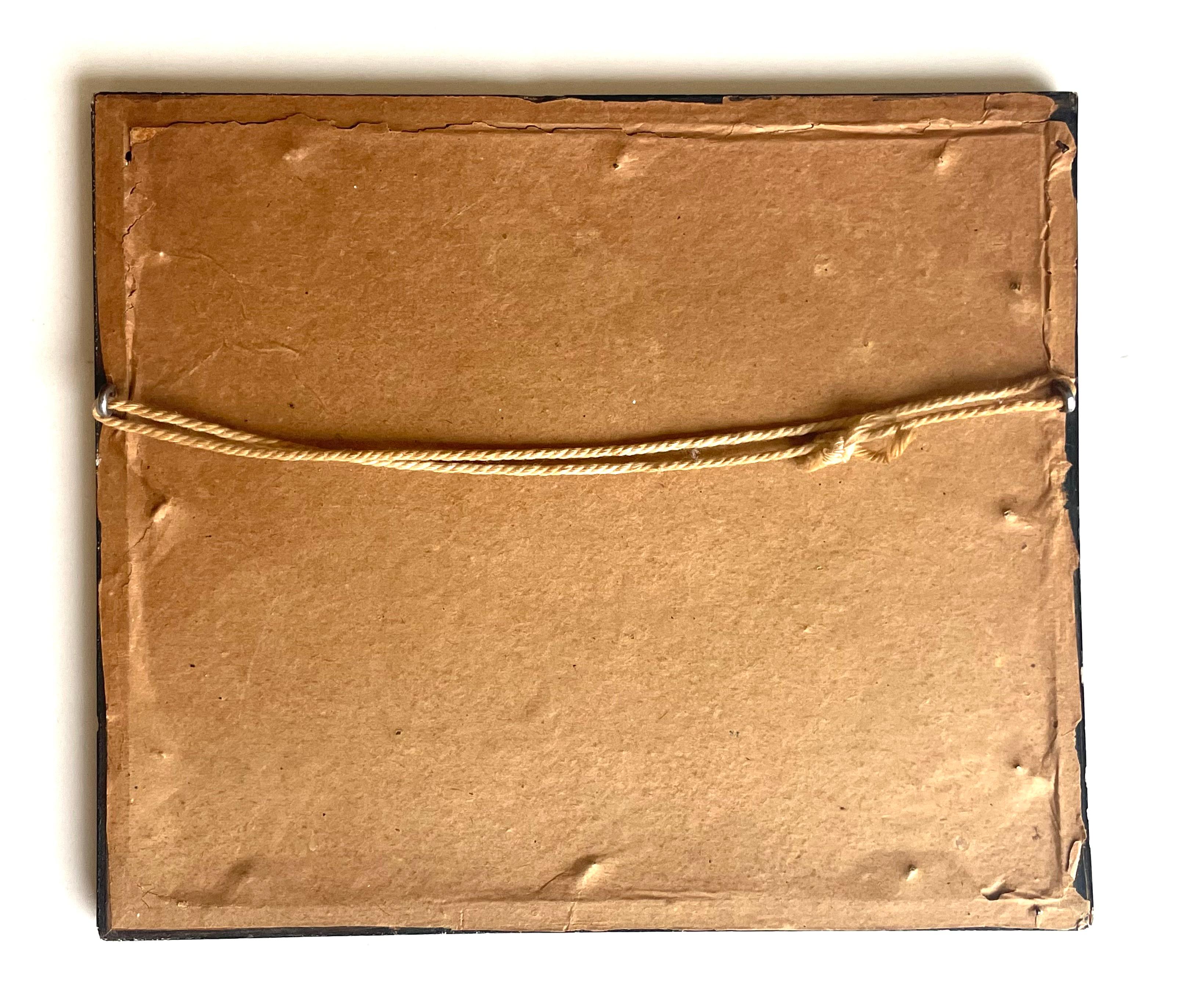 Antique early 20th century impressionist etching from 1882 by Carl Bloch For Sale 1