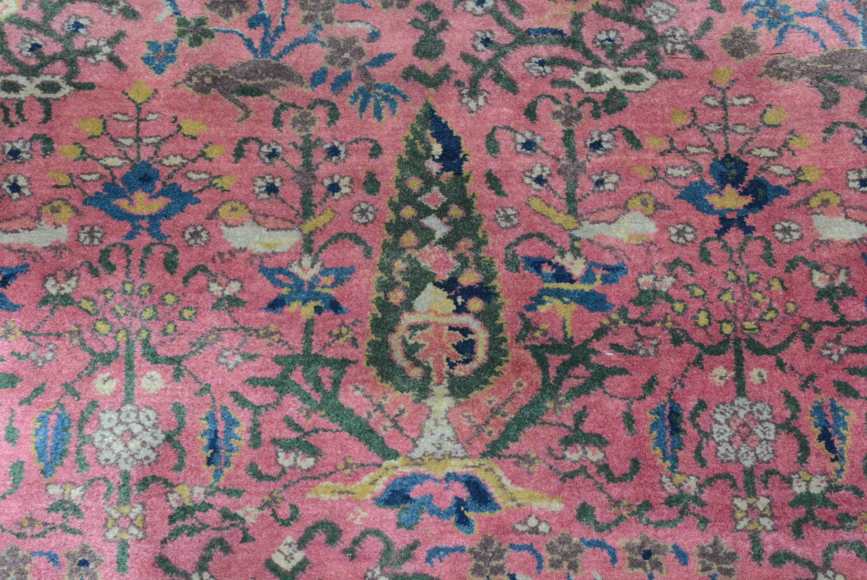 Indiano Antico tappeto indiano Amritsar dei primi del Novecento in vendita