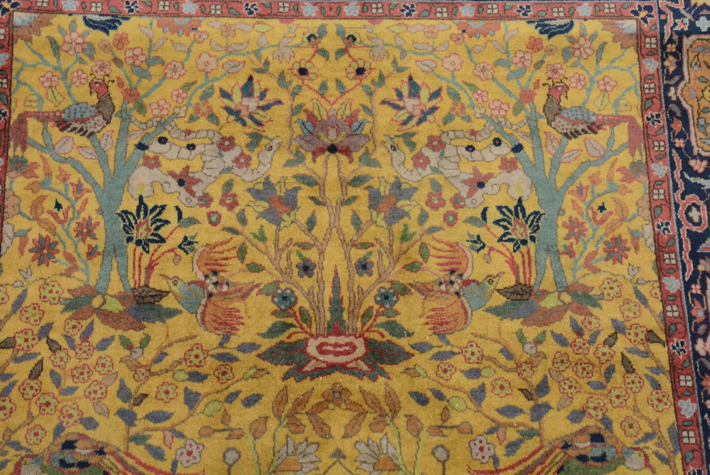 Indien Ancien tapis indien Amritsar du début du 20e siècle en vente