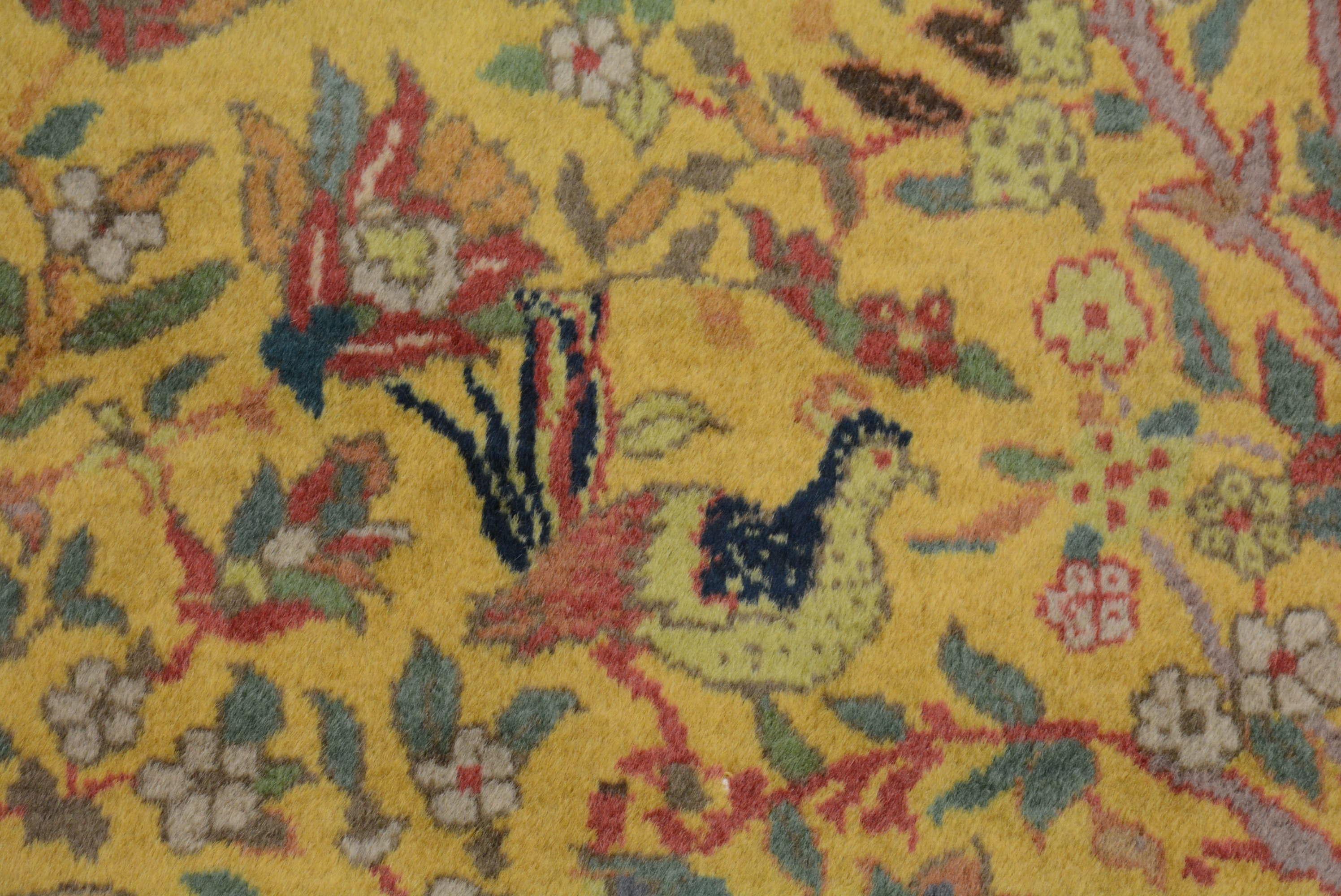 Laine Ancien tapis indien Amritsar du début du 20e siècle en vente