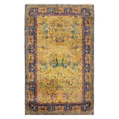 Antiker indischer Amritsar-Teppich aus dem frühen 20.