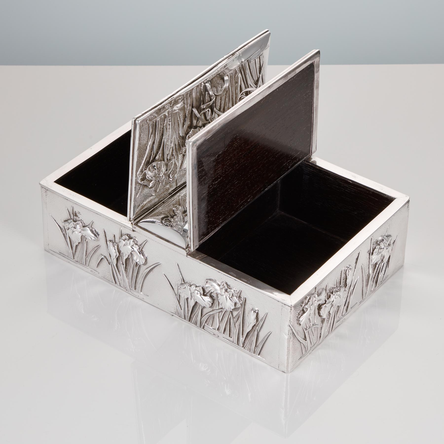 Antique Early 20th Century Japanese Silver Box, circa 1910 In Good Condition In London, GB