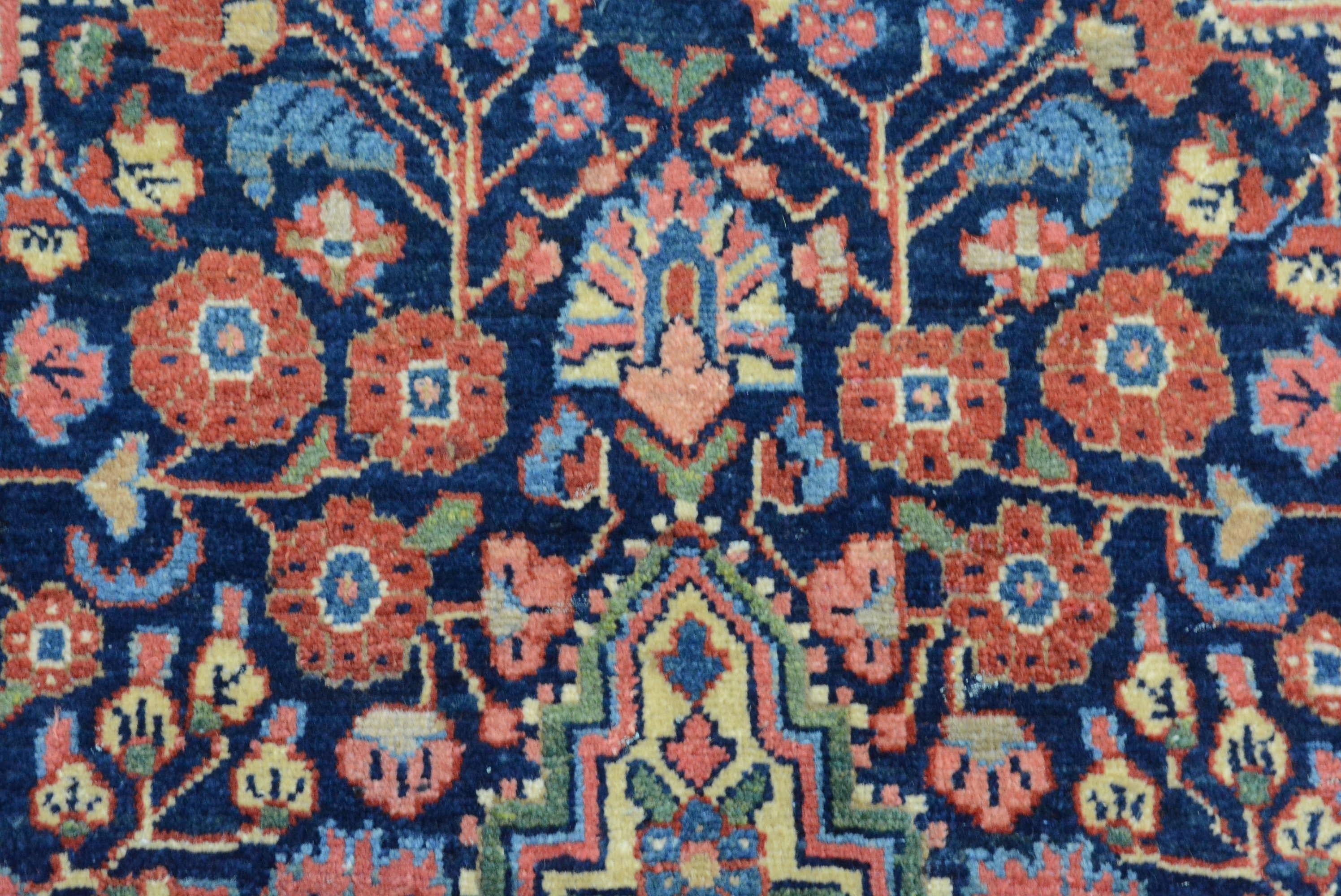 Tapis ancien Jozan Sarouk du début du 20e siècle en vente 2