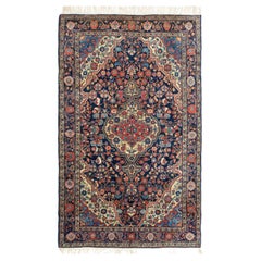 Antique Early 20th Century Jozan Sarouk Rug