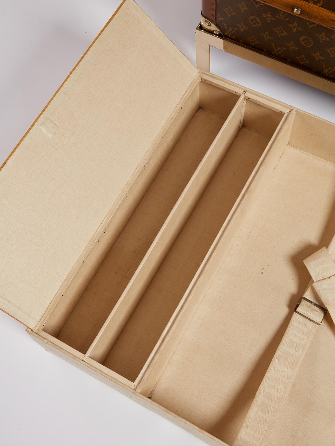 Antike Anfang 20. Jahrhundert  Louis Vuitton-Koffer  Herkunft Frankreich  Datum CIRCA 1920 im Angebot 6