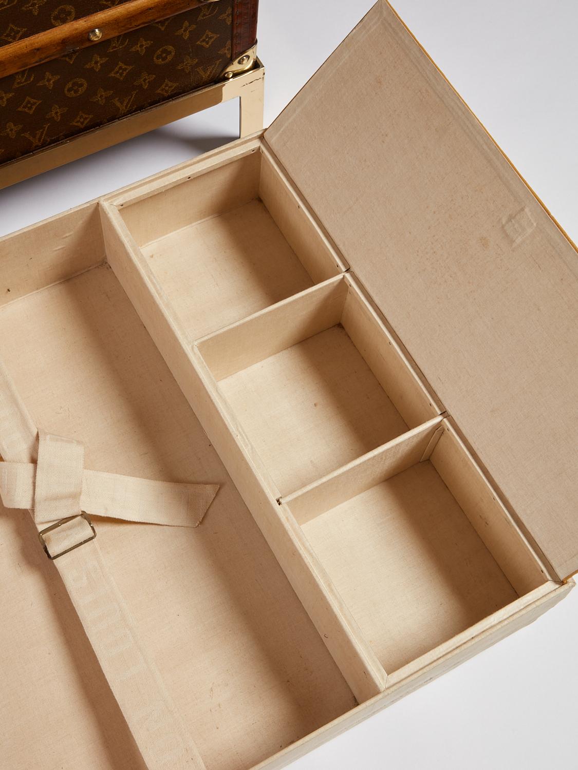 Antike Anfang 20. Jahrhundert  Louis Vuitton-Koffer  Herkunft Frankreich  Datum CIRCA 1920 im Angebot 7