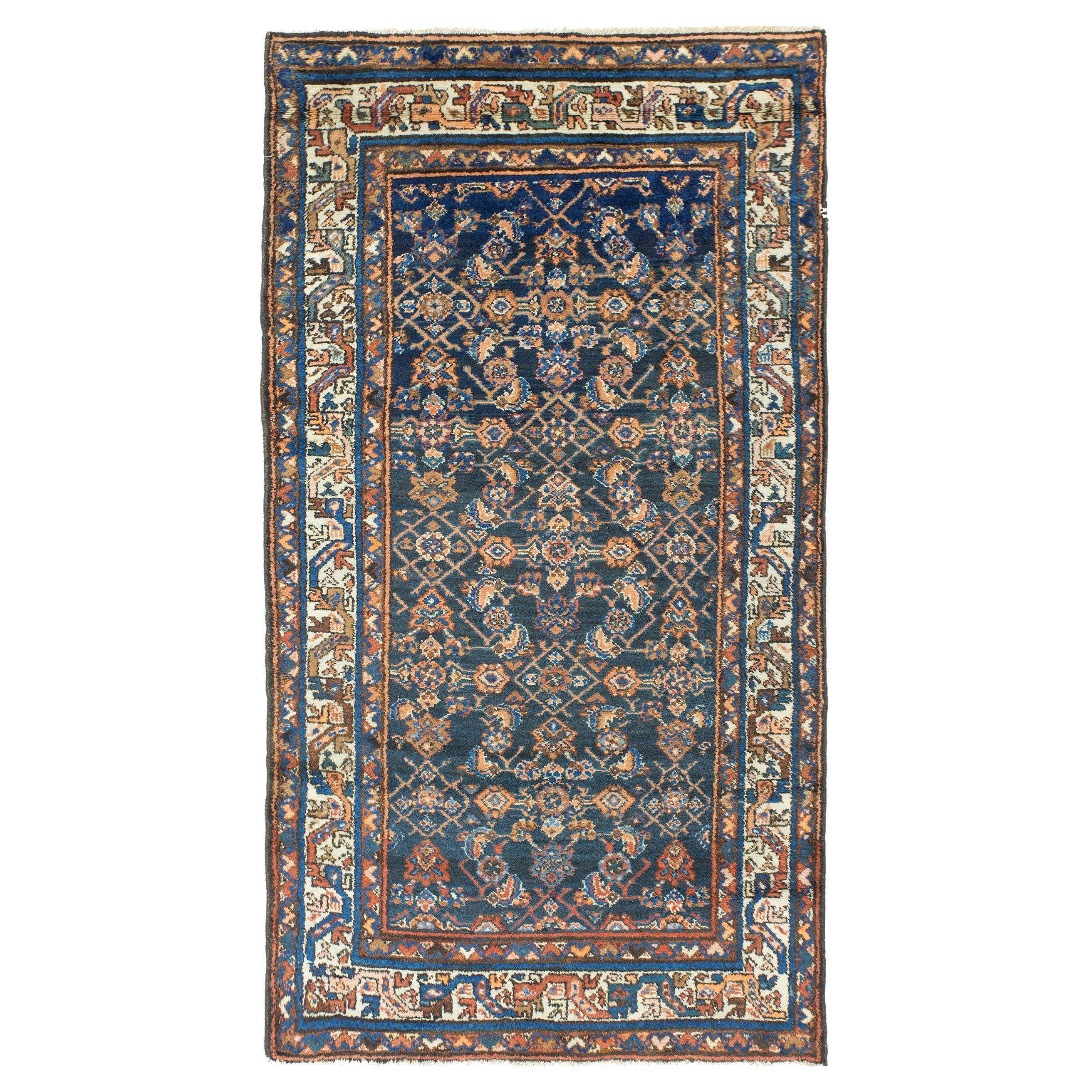 Antique Early 20th Century Northwest Persian Hamadan Rug For Sale
