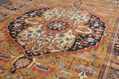 Antique Early 20th Century Northwest Persian Heriz Carpet