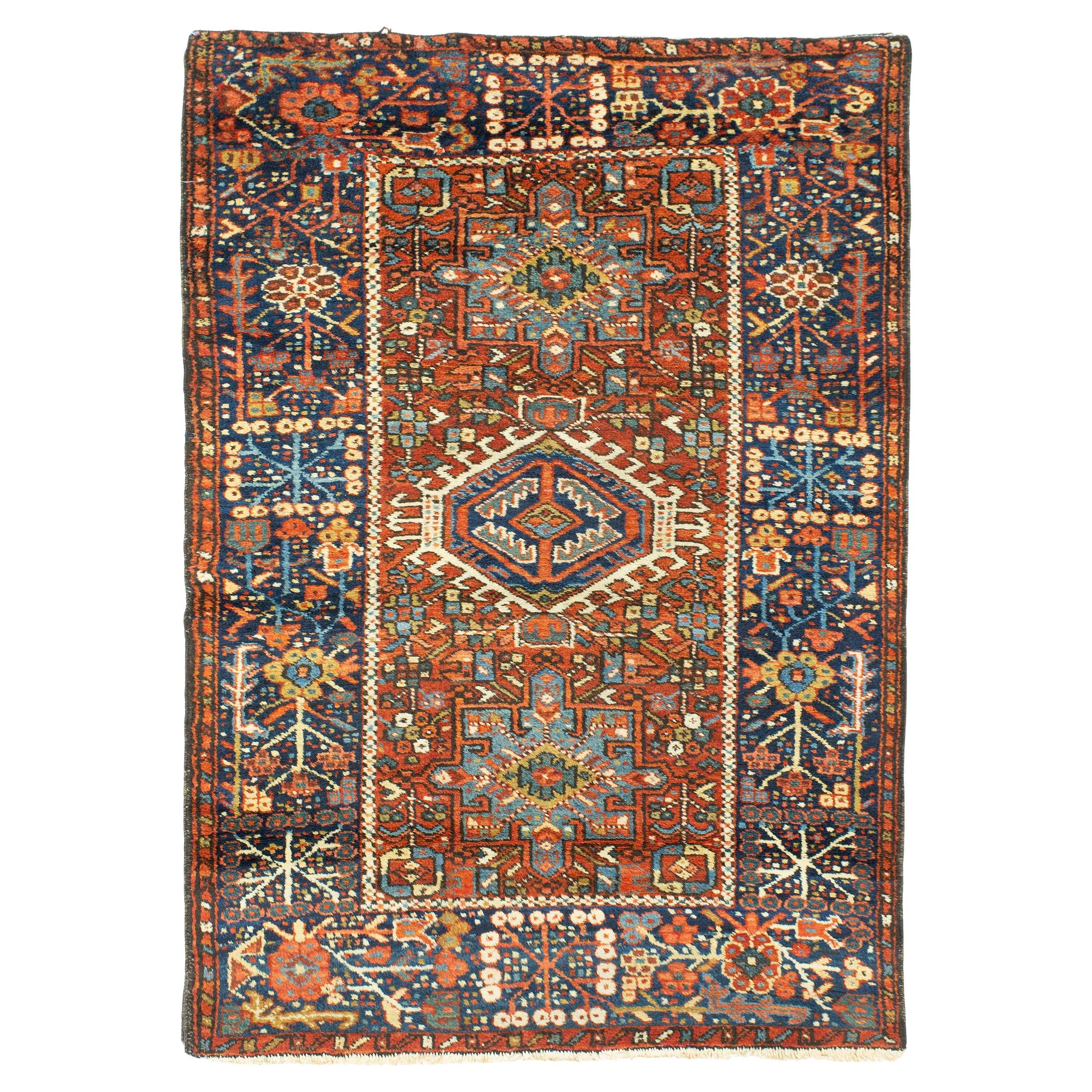 Antique Early 20th Century Northwest Persian Karadja Rug For Sale