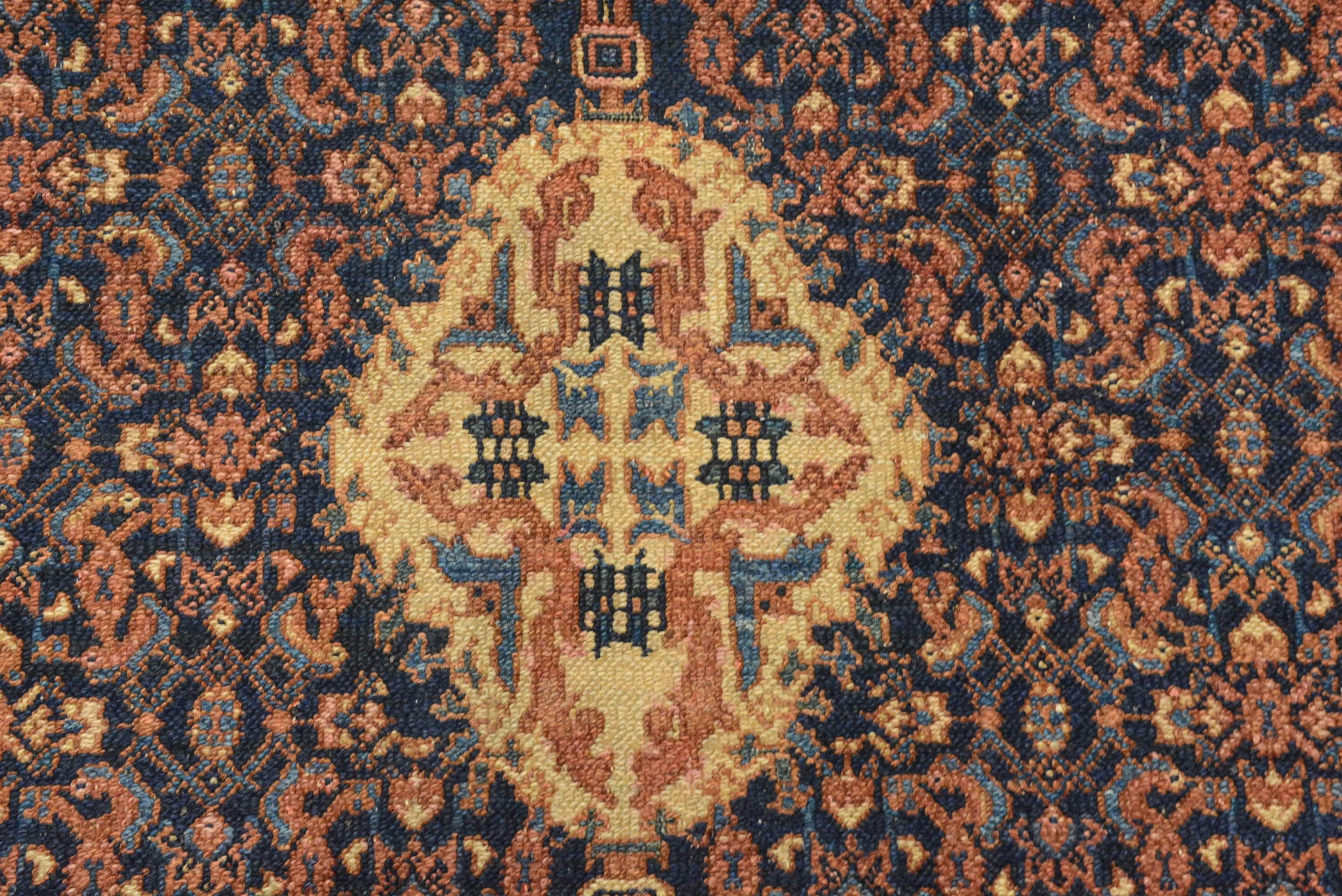 Malayer Ancien tapis persan Bibikabad du début du 20e siècle en vente