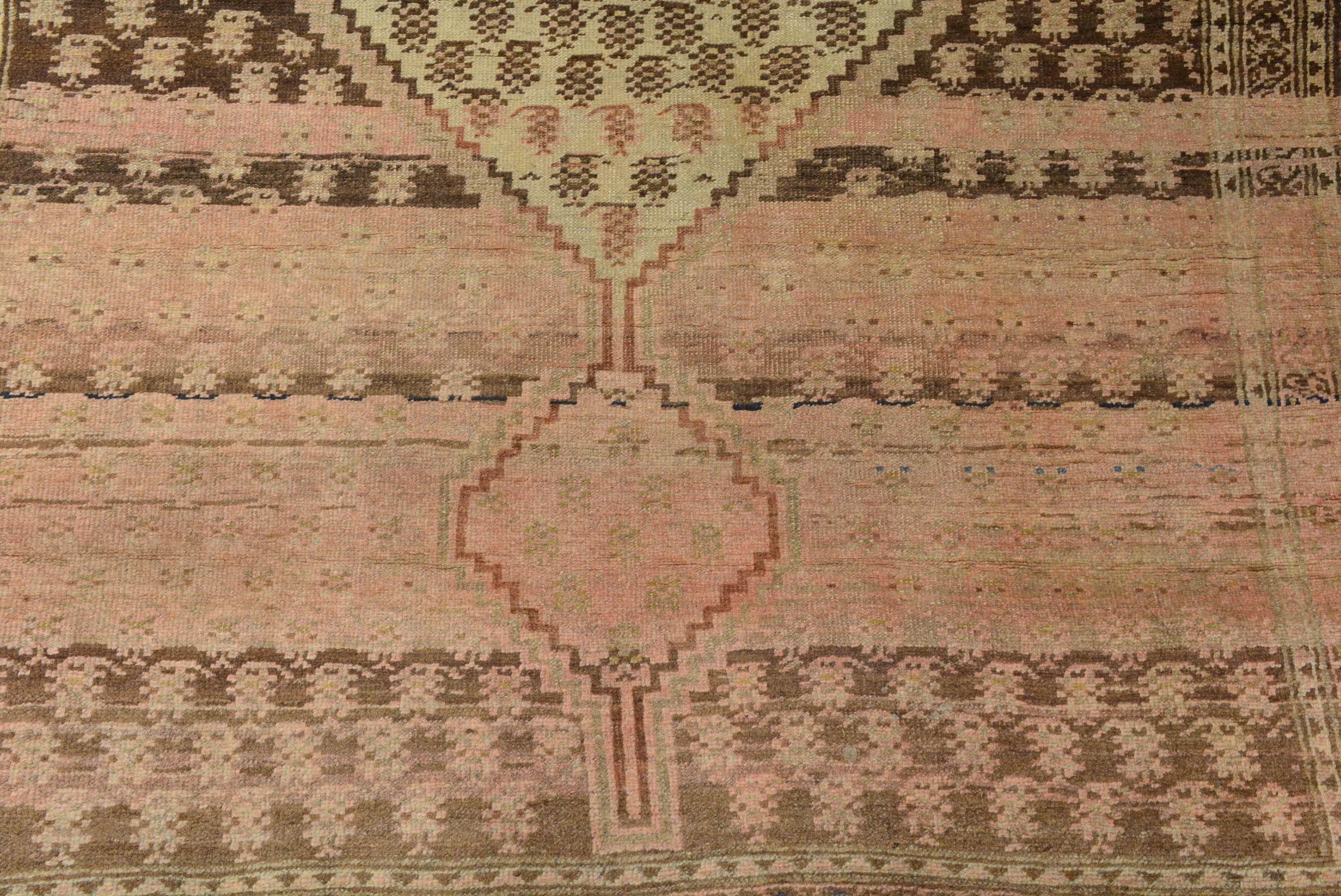 Teinture végétale Ancien tapis persan Bidjar du début du 20e siècle en vente