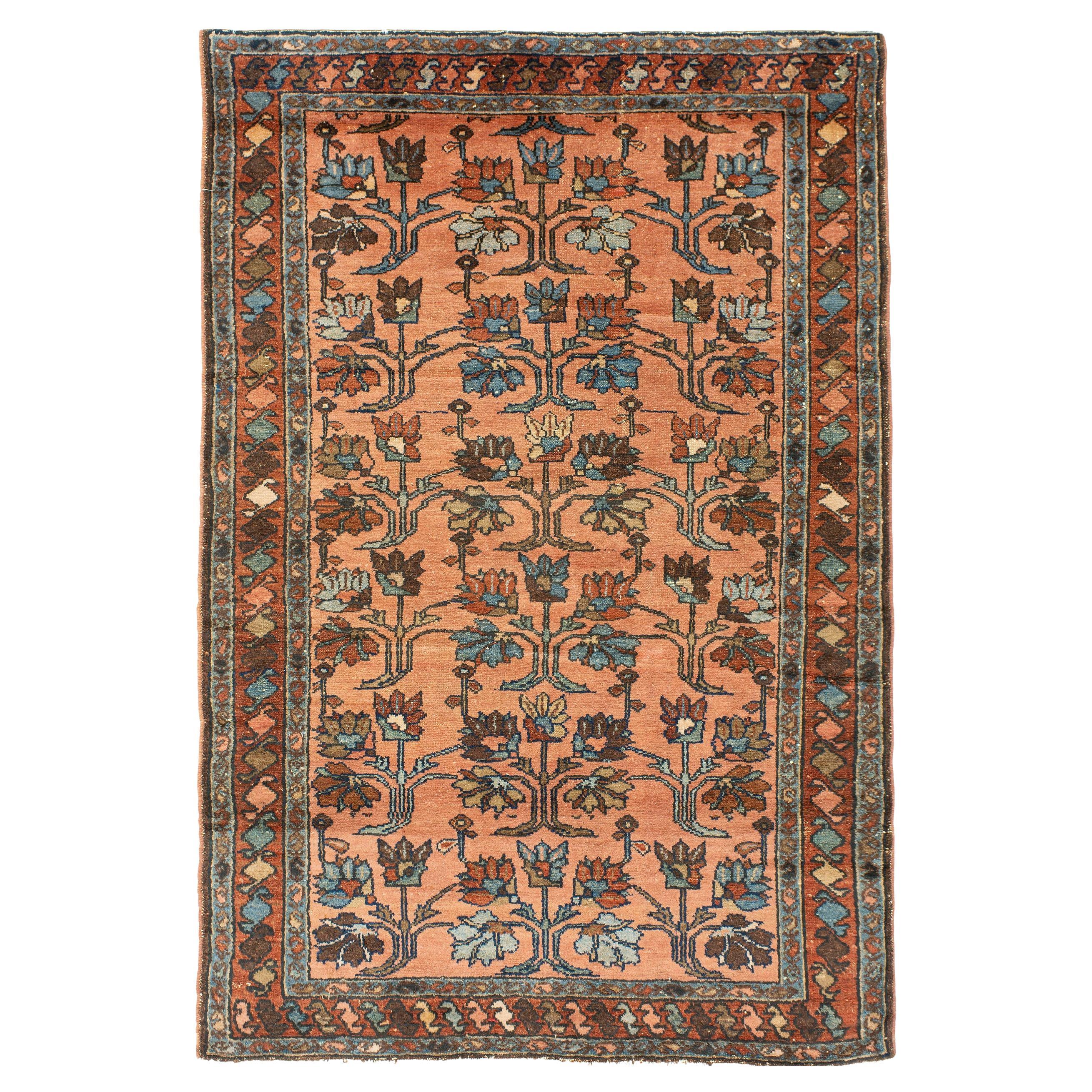 Antique Early 20th Century Persian Hamadan Rug im Angebot