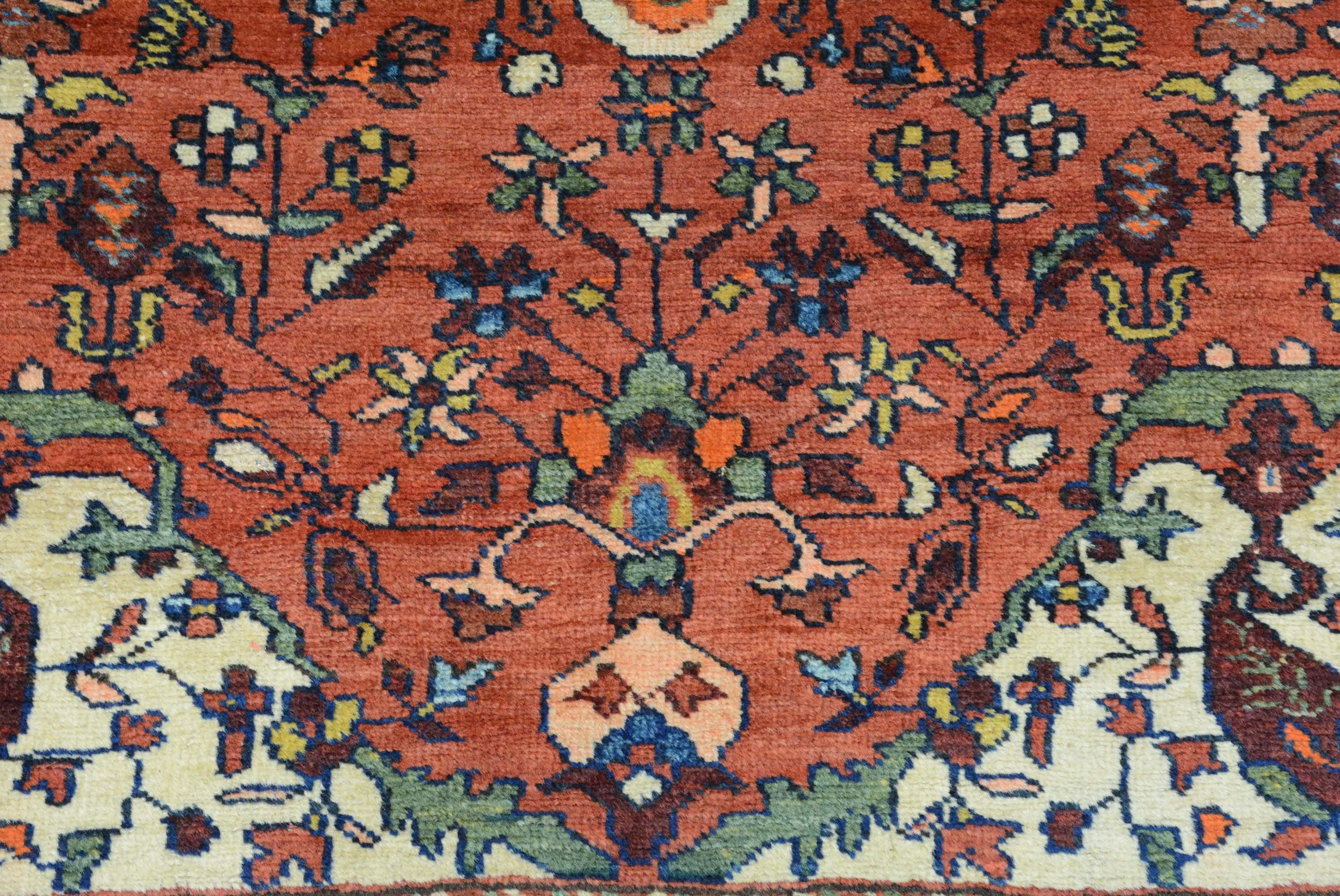 Antique Early 20th Century Persian Kurdish Bidjar Rug en venta 2
