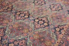 Antique Early 20th Century Persian Lavar Kerman Carpet