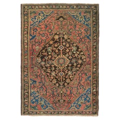 Antique Early 20th Century Persian Sarouk Rug