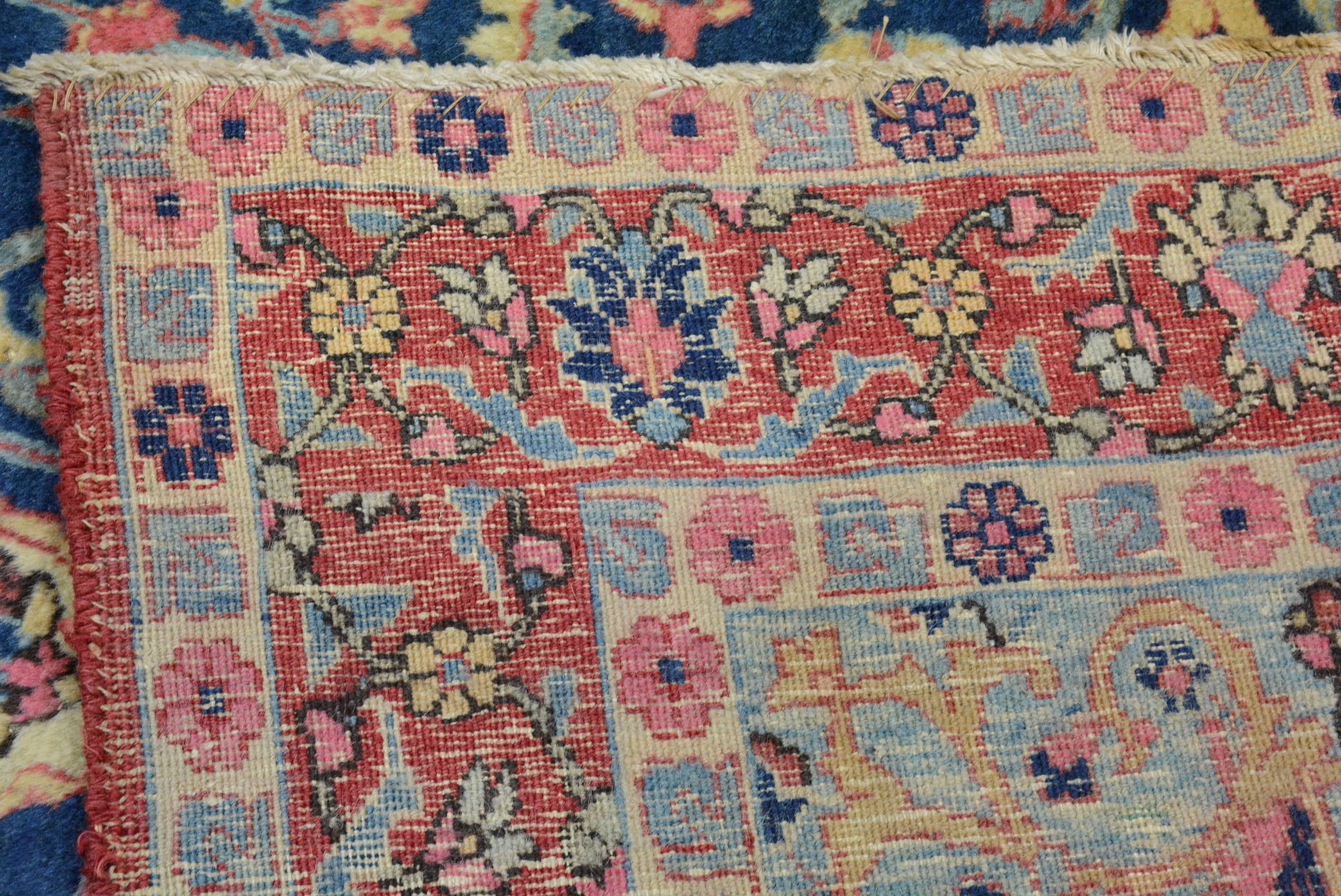 Ancien tapis persan Tabriz du début du 20e siècle en vente 3