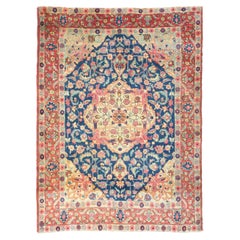 Antiker persischer Täbris-Teppich aus dem frühen 20.