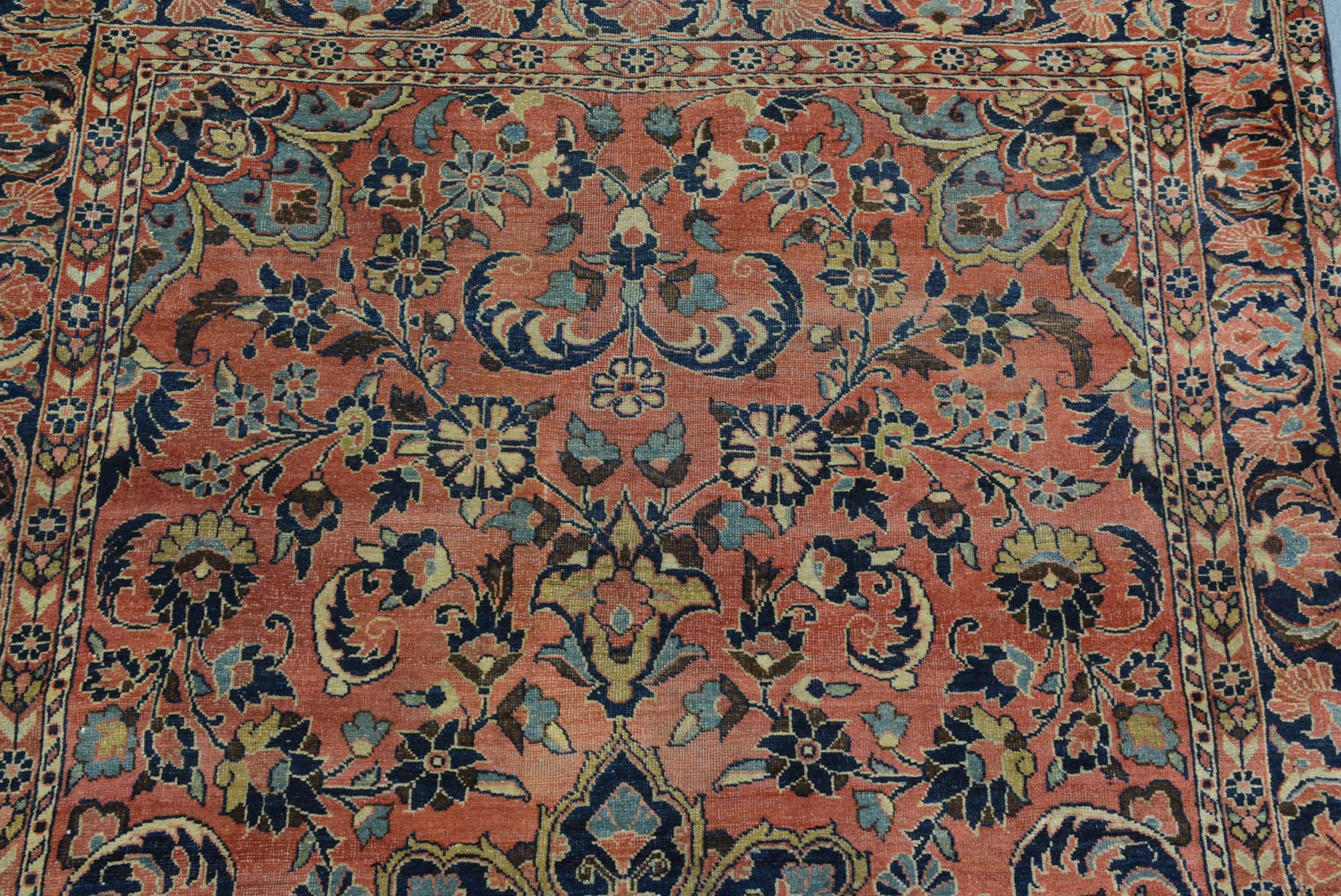 Antiker Sarouk-Teppich aus dem frühen 20. (Persisch) im Angebot