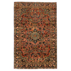 Antiker Sarouk-Teppich aus dem frühen 20.