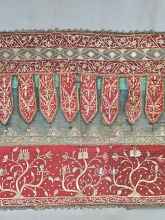 Antique Early 20th Century Sumatran Ceremonial Tirai Textile Hanging