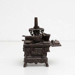 Antique Early 20th Century Traditional Toy Kitchen Reproduction, circa 1930
