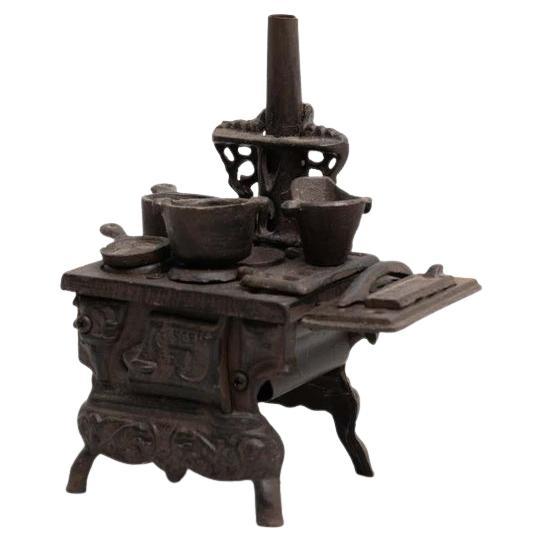 Antique Early 20th Century Traditional Toy Kitchen Reproduction, circa 1930