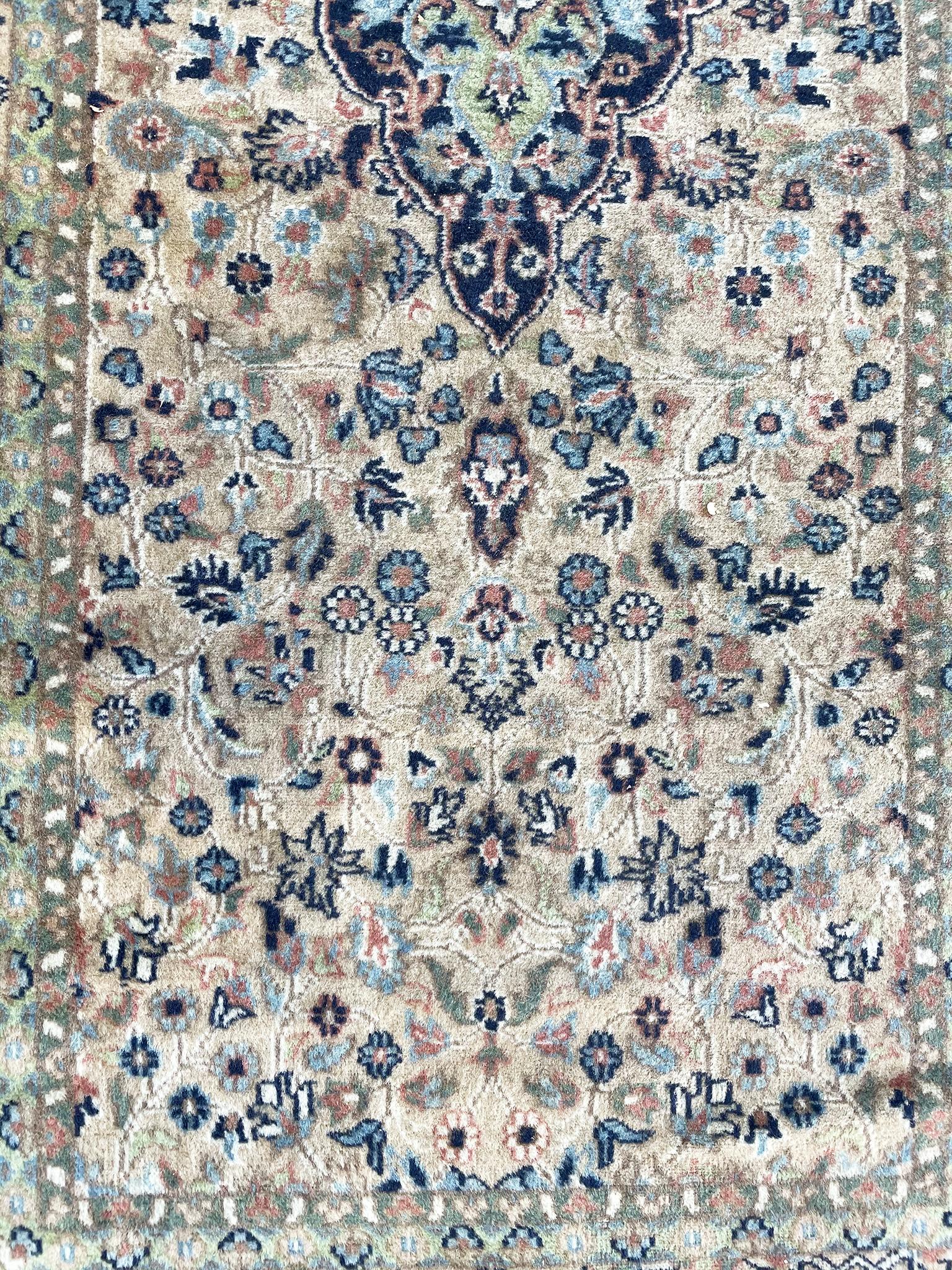 Wool Antique Early 20th Century Turkish Runner Rug