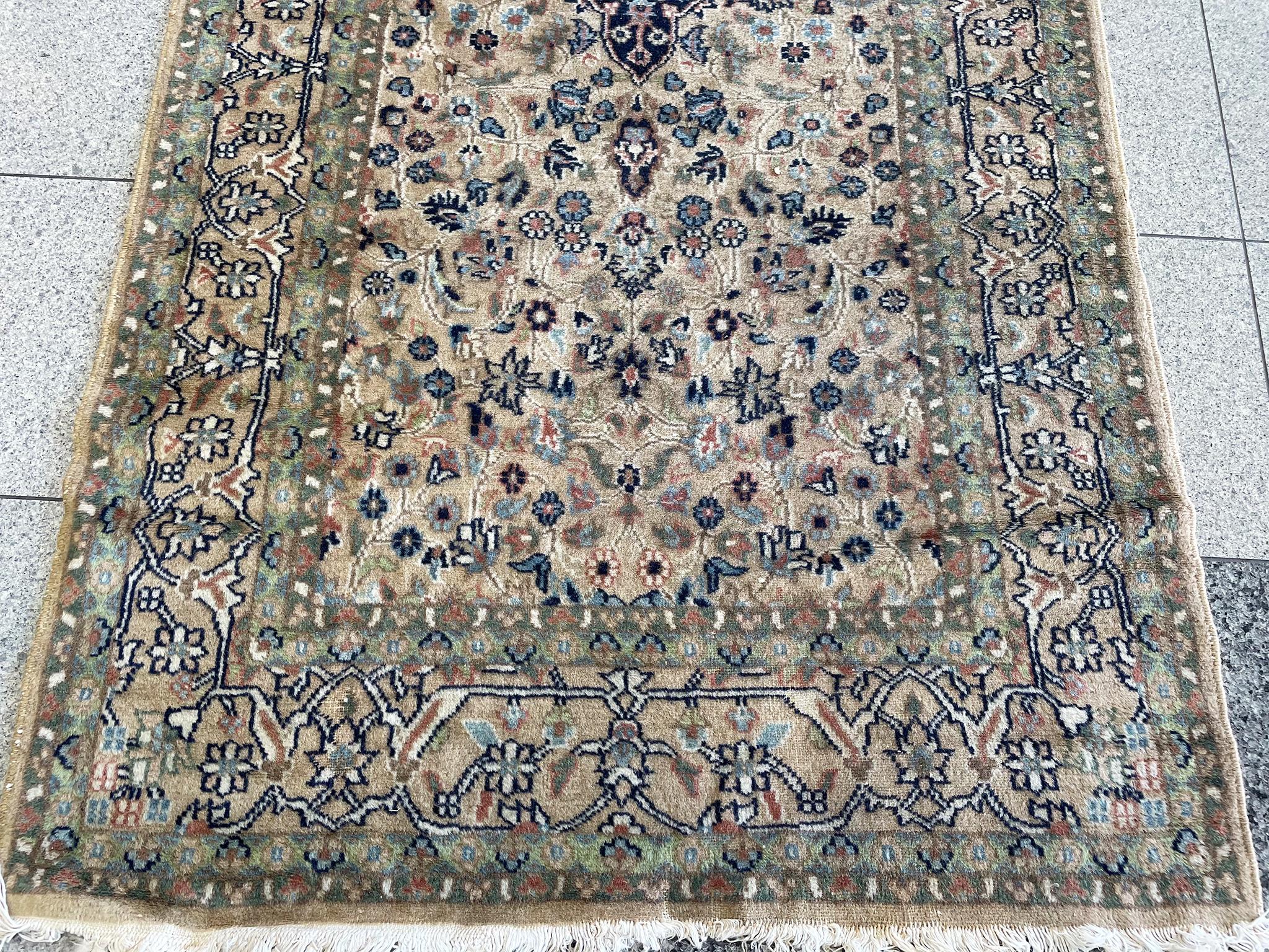 Antique Early 20th Century Turkish Runner Rug 2