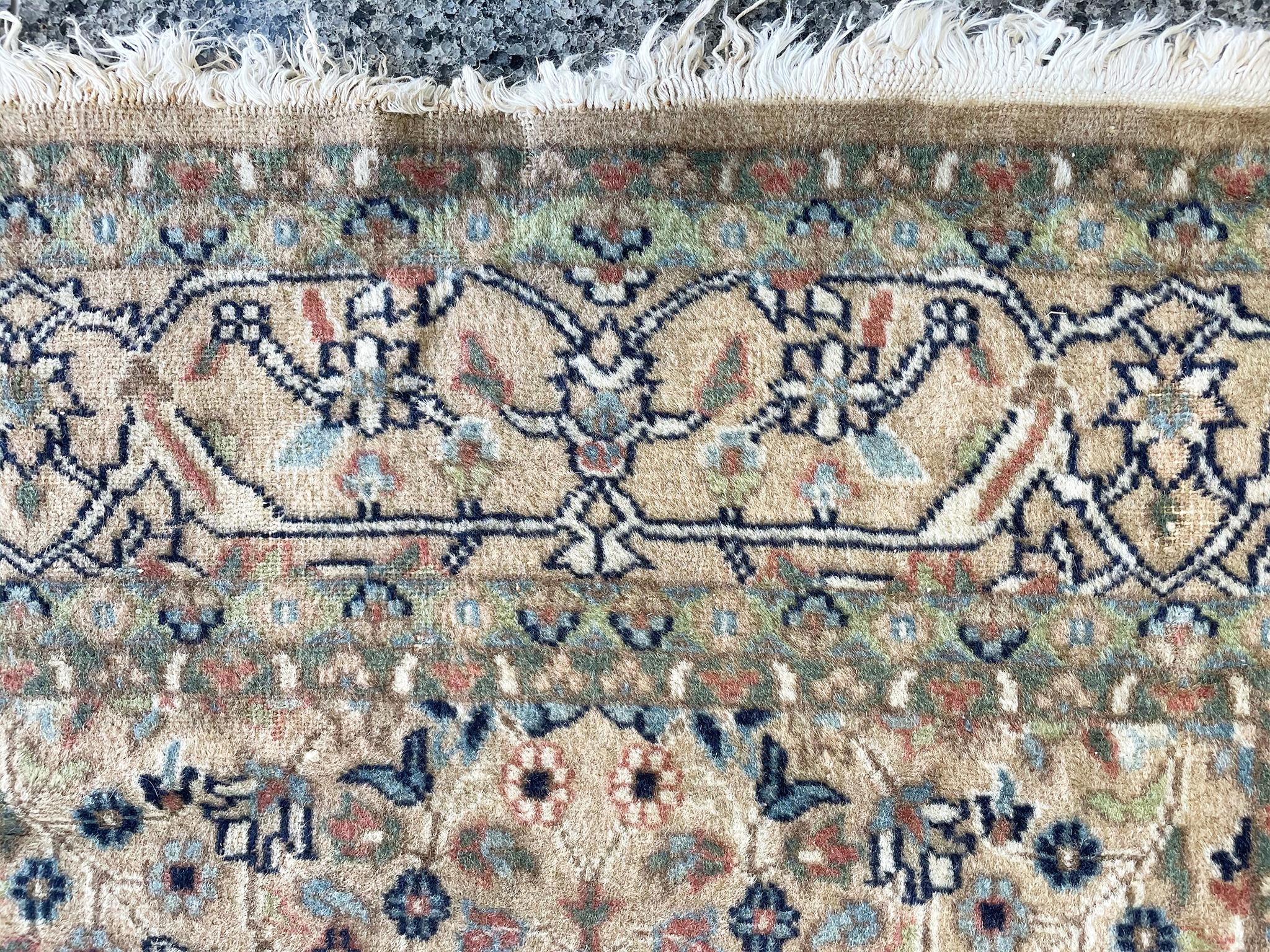 Antique Early 20th Century Turkish Runner Rug 3
