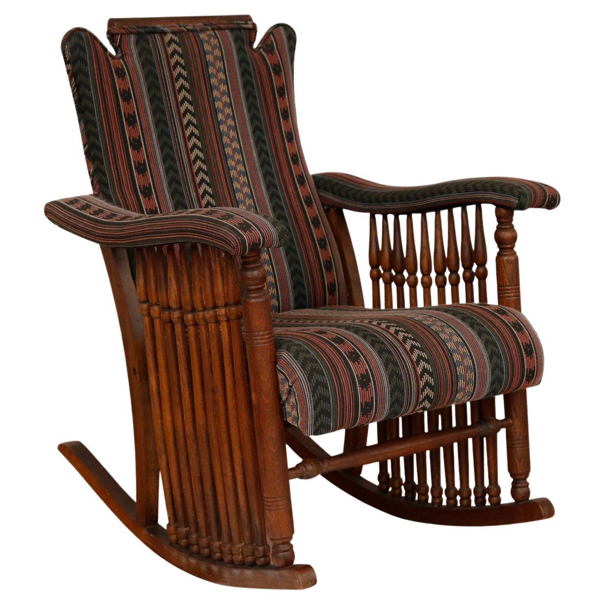 Antique Early American ��“Brewster” Style Rocking Chair