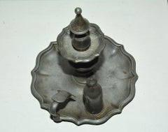 Antique Early American Chamber Stick