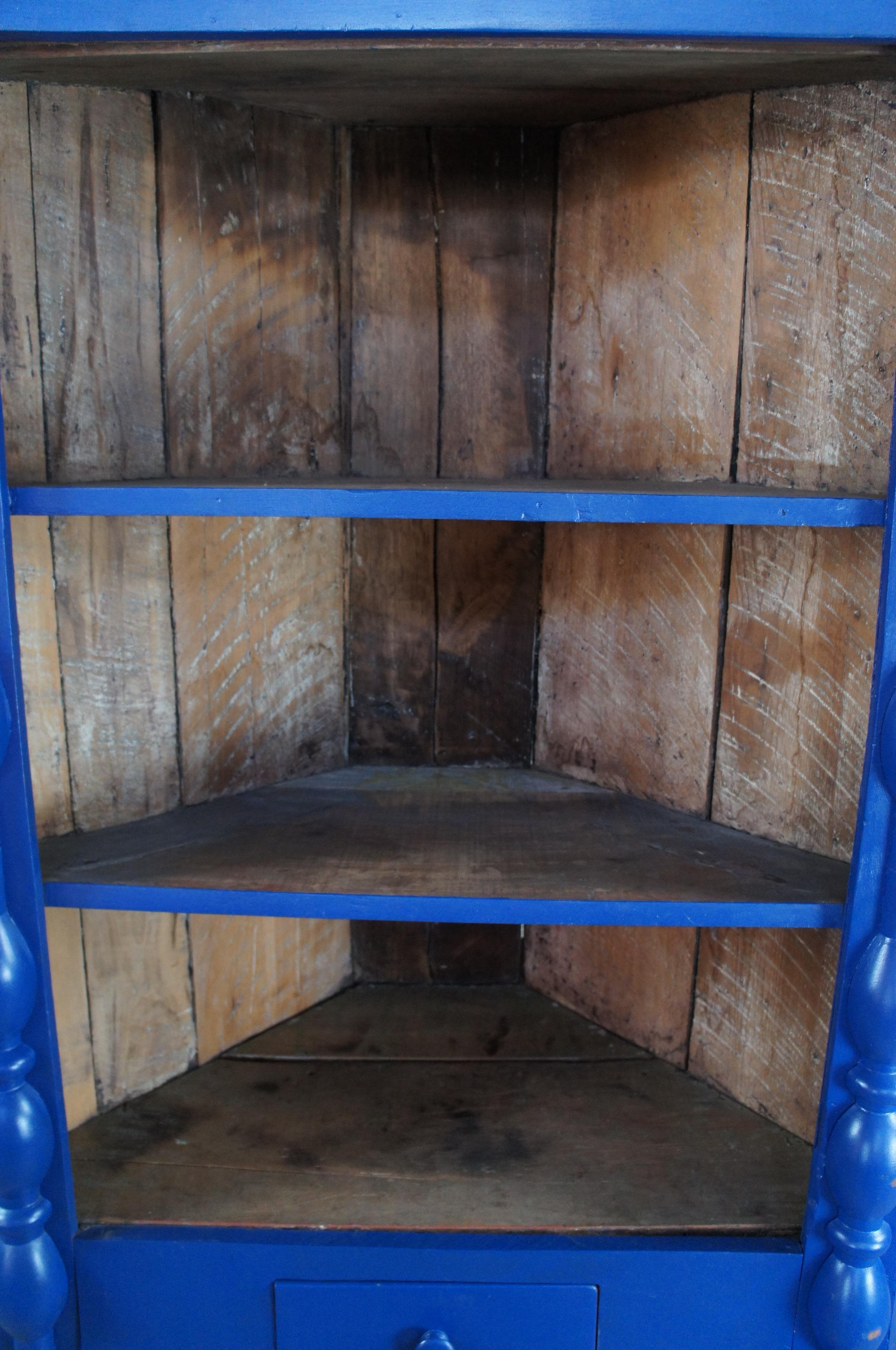 farmhouse corner hutch