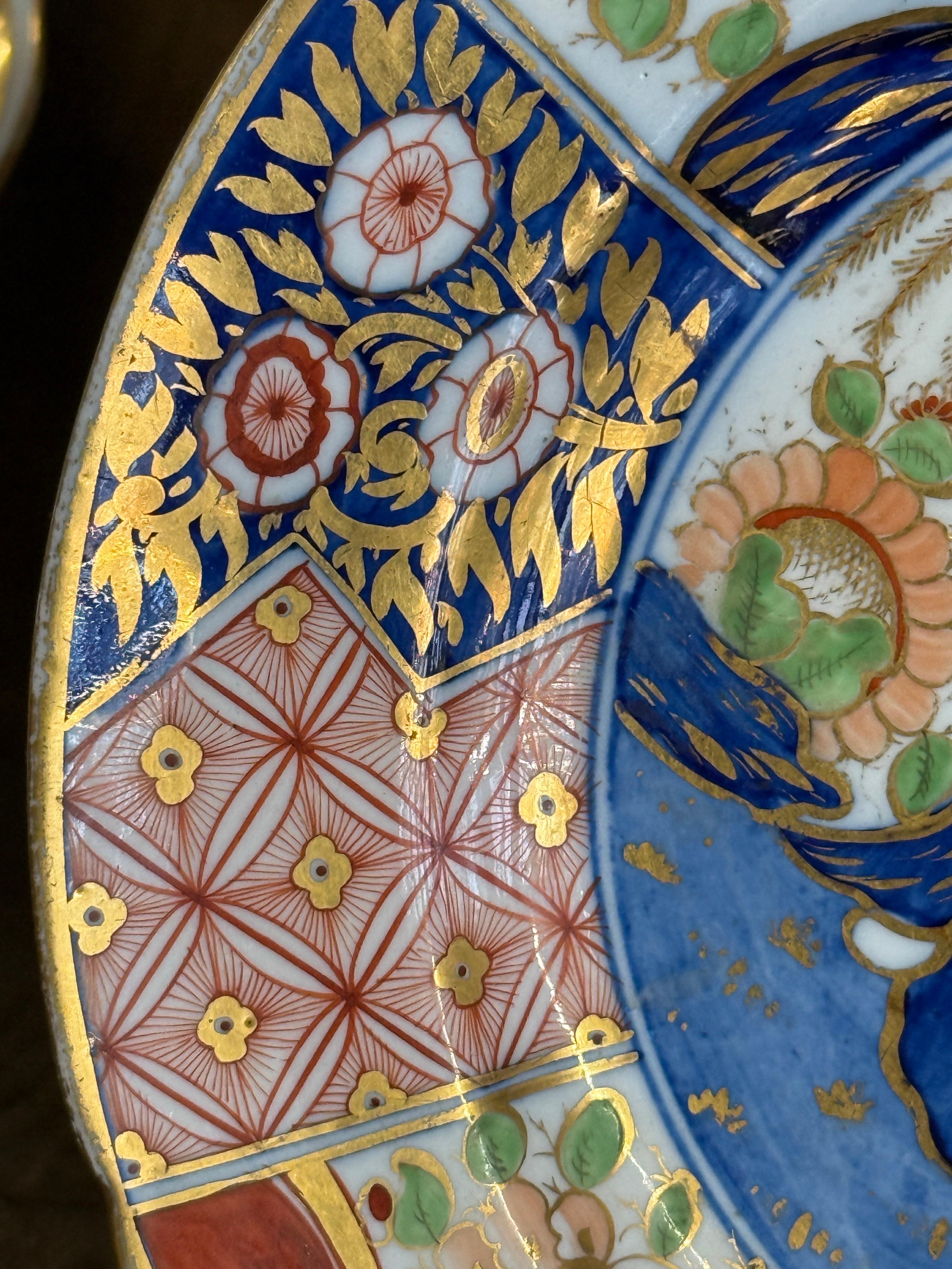Antique Early Coalport Hnd. Pntd. Porcelain 