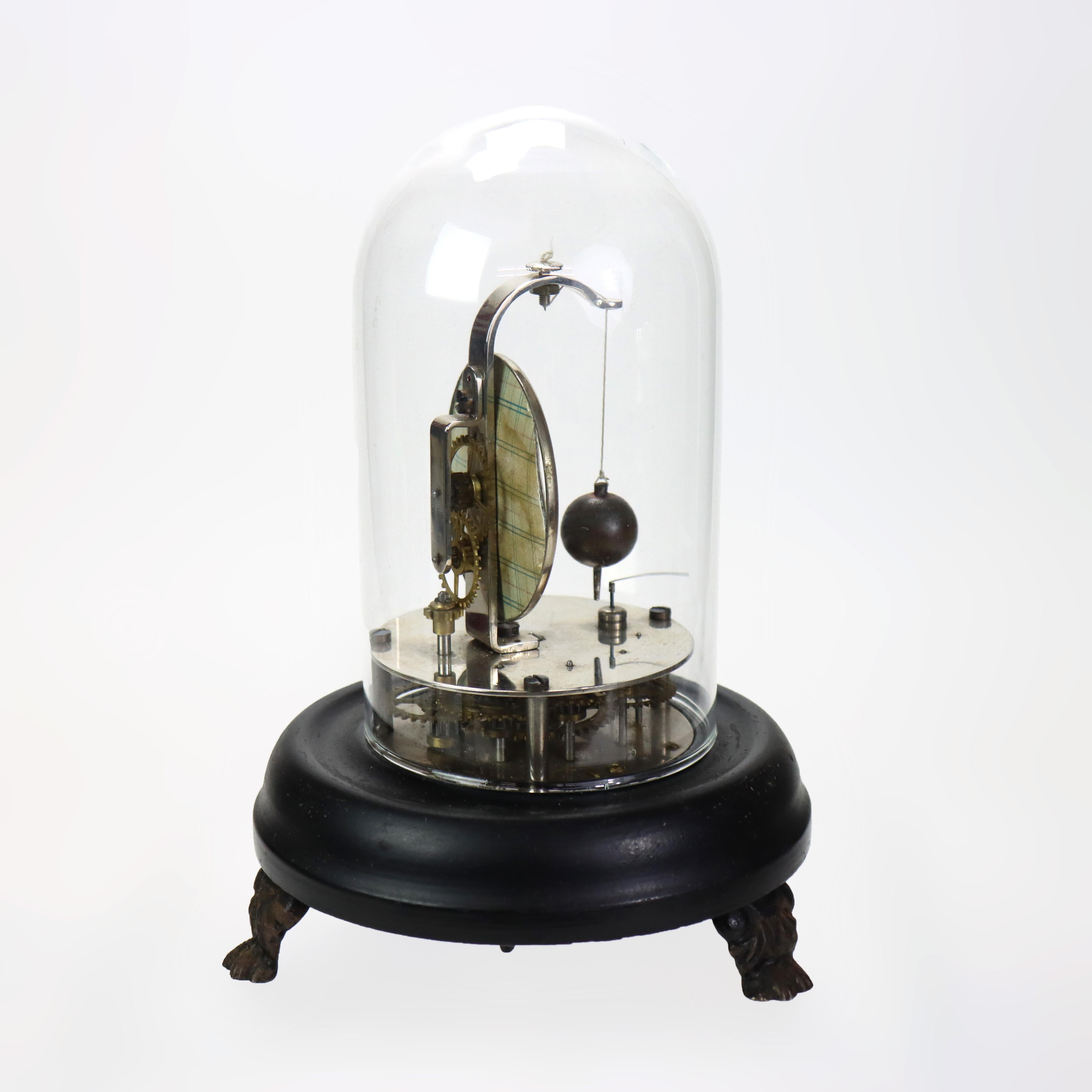 Antico orologio a scheletro con cupola C1830 in vendita 3