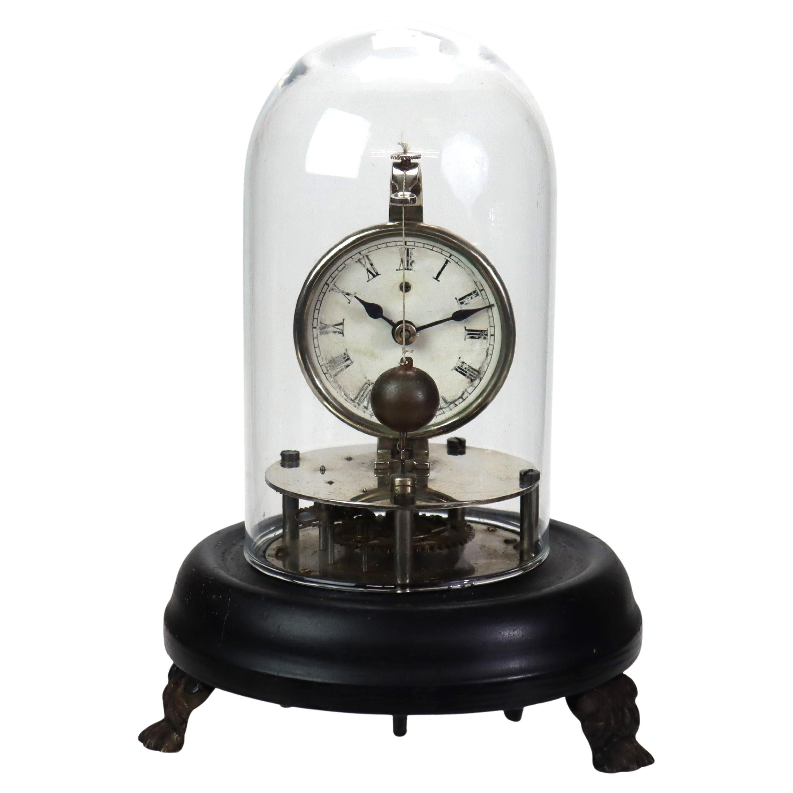 Antico orologio a scheletro con cupola C1830