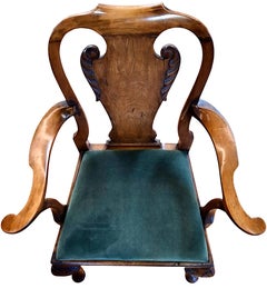 Antique Early Georgian Armchair in the Style of Giles Grendey (1693-1780)