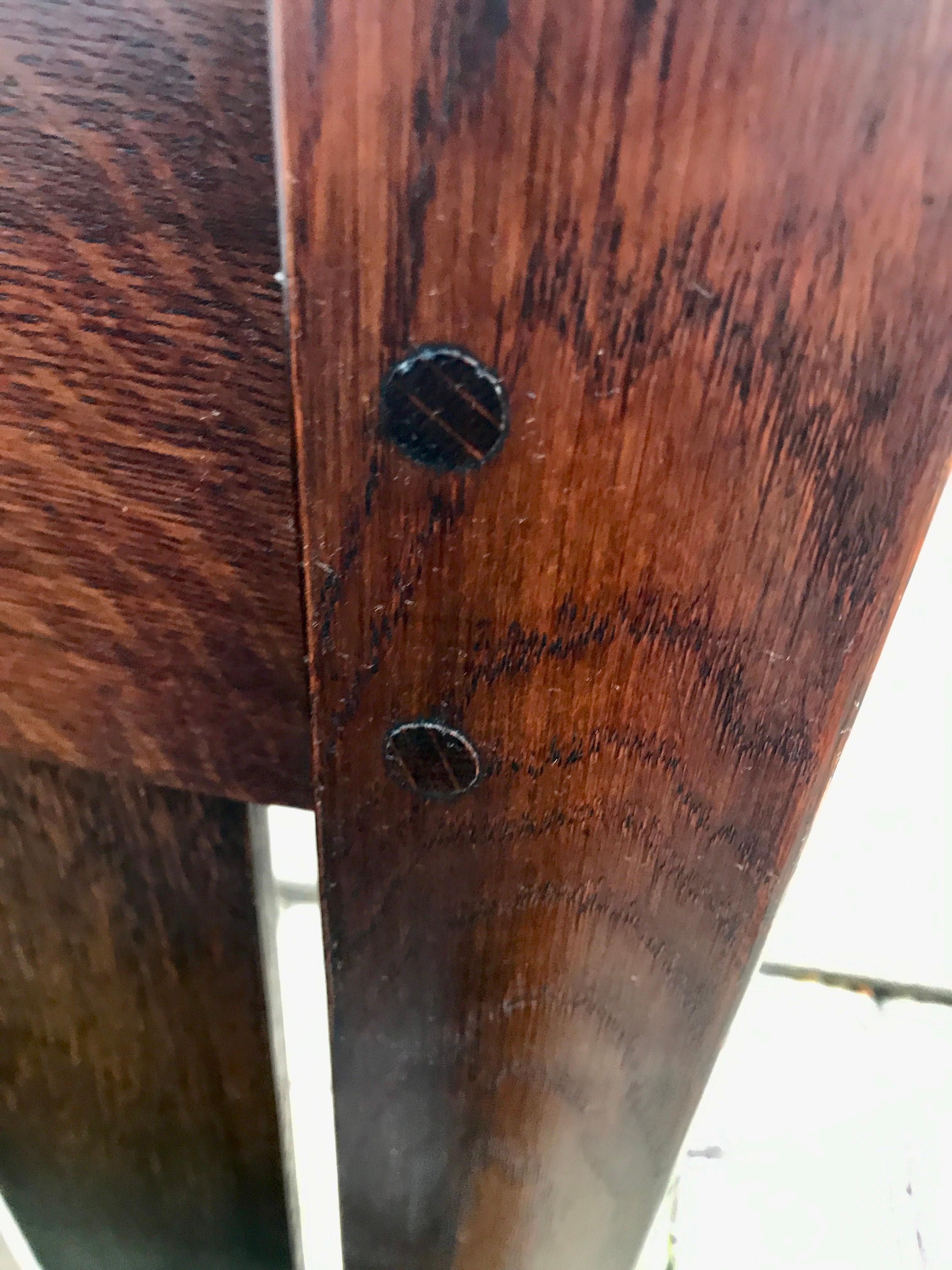 ANTIQUE EARLY GUSTAV STICKLEY  Lounge day bed c1902-04 - W7327    SALE 5