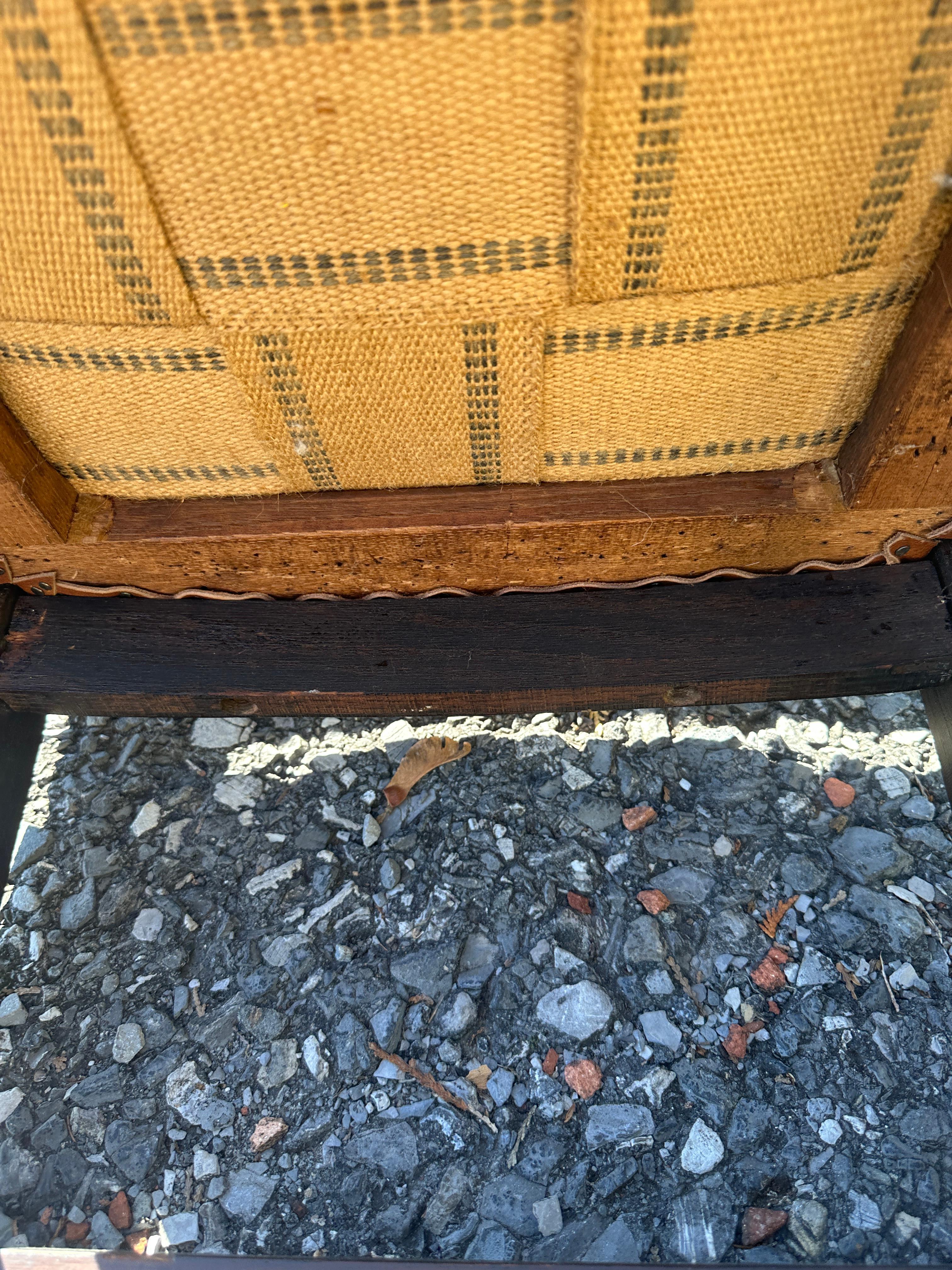 Antiker früher L&JG Stickley Beistellstuhl - W3132 (Arts and Crafts) im Angebot