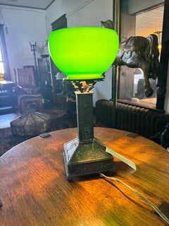 Antique Early Riviere Grapevine Desk/Table Lamp - Stickley era W5666   SALE